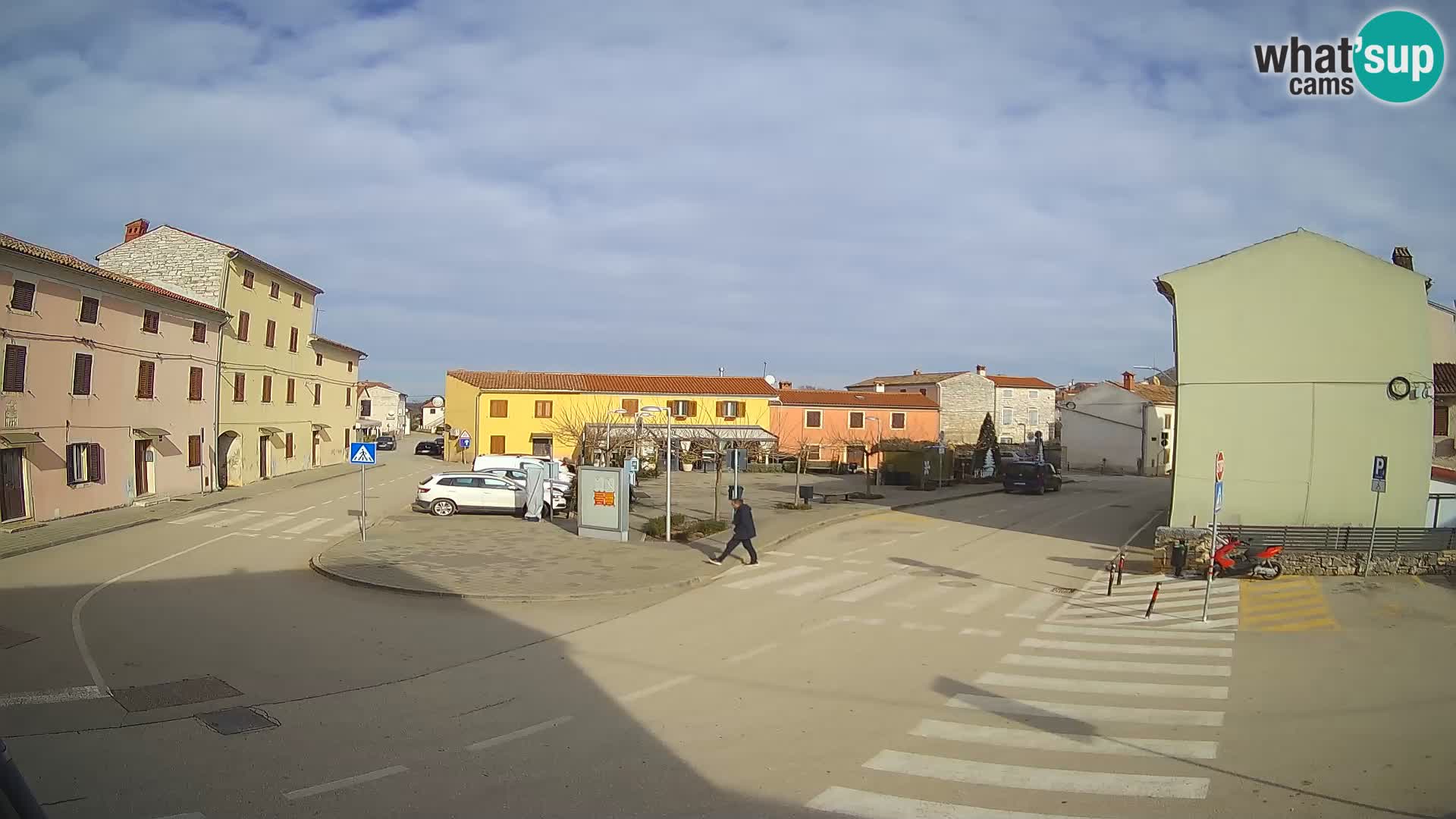 Bale Trg La Musa webcam – Istria – Croatia