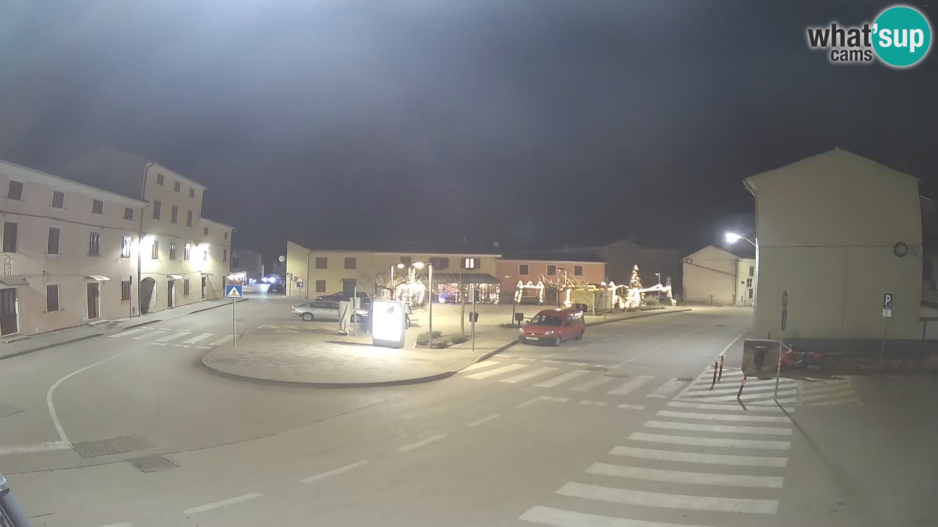Bale, webcam de la plaza La Musa – Istria – Croacia