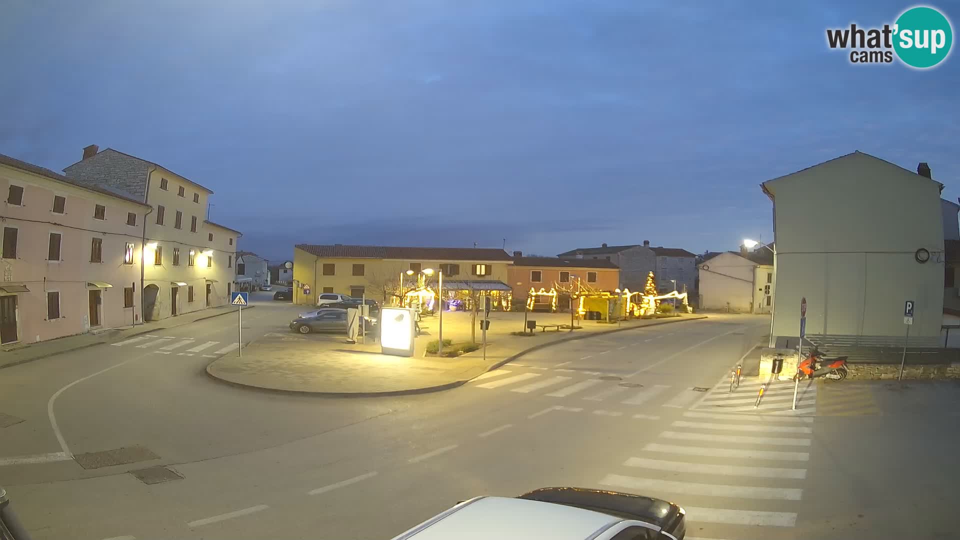 Bale Trg La Musa webcam – Istria – Croatia
