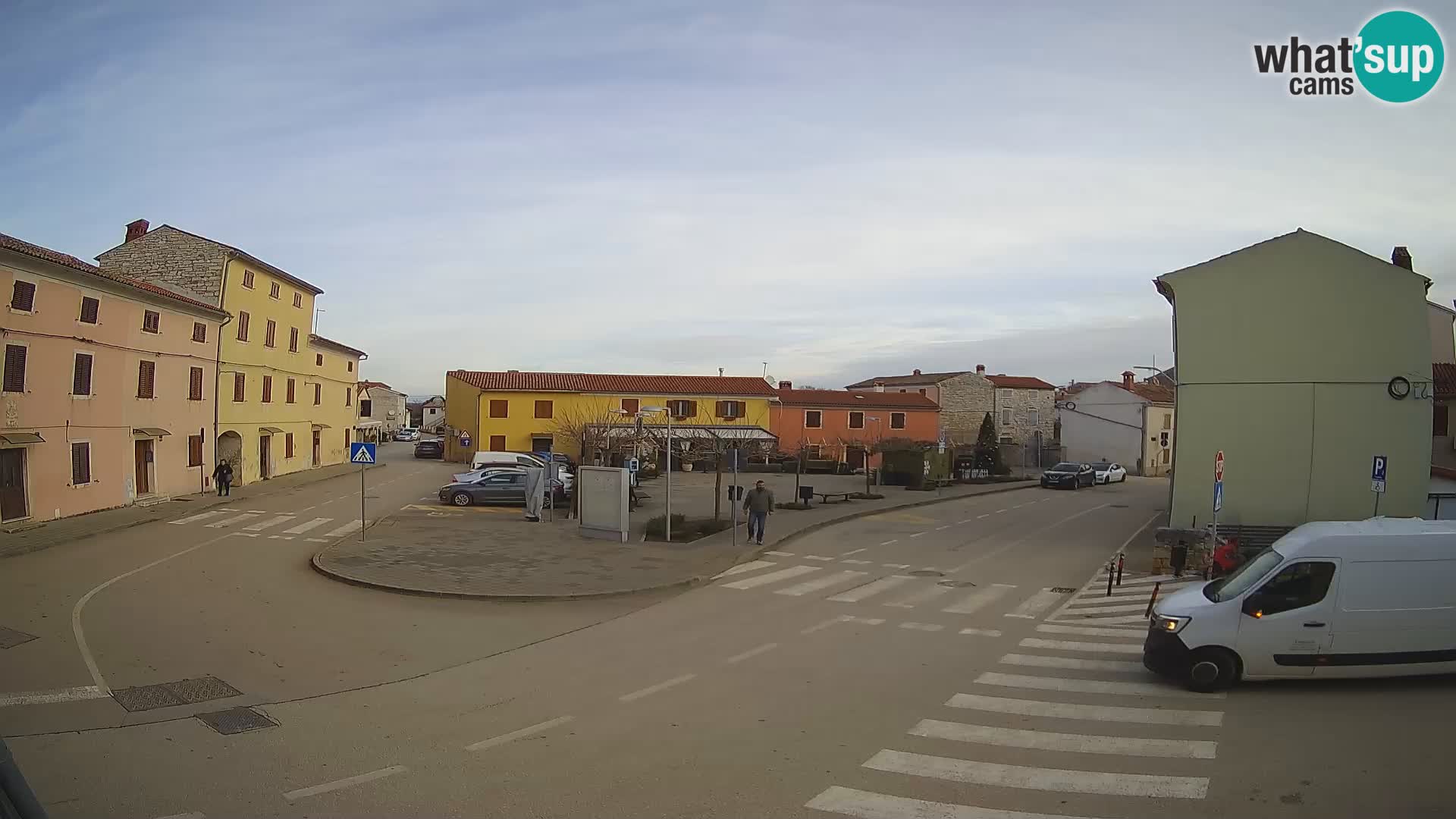 Bale, webcam de la plaza La Musa – Istria – Croacia