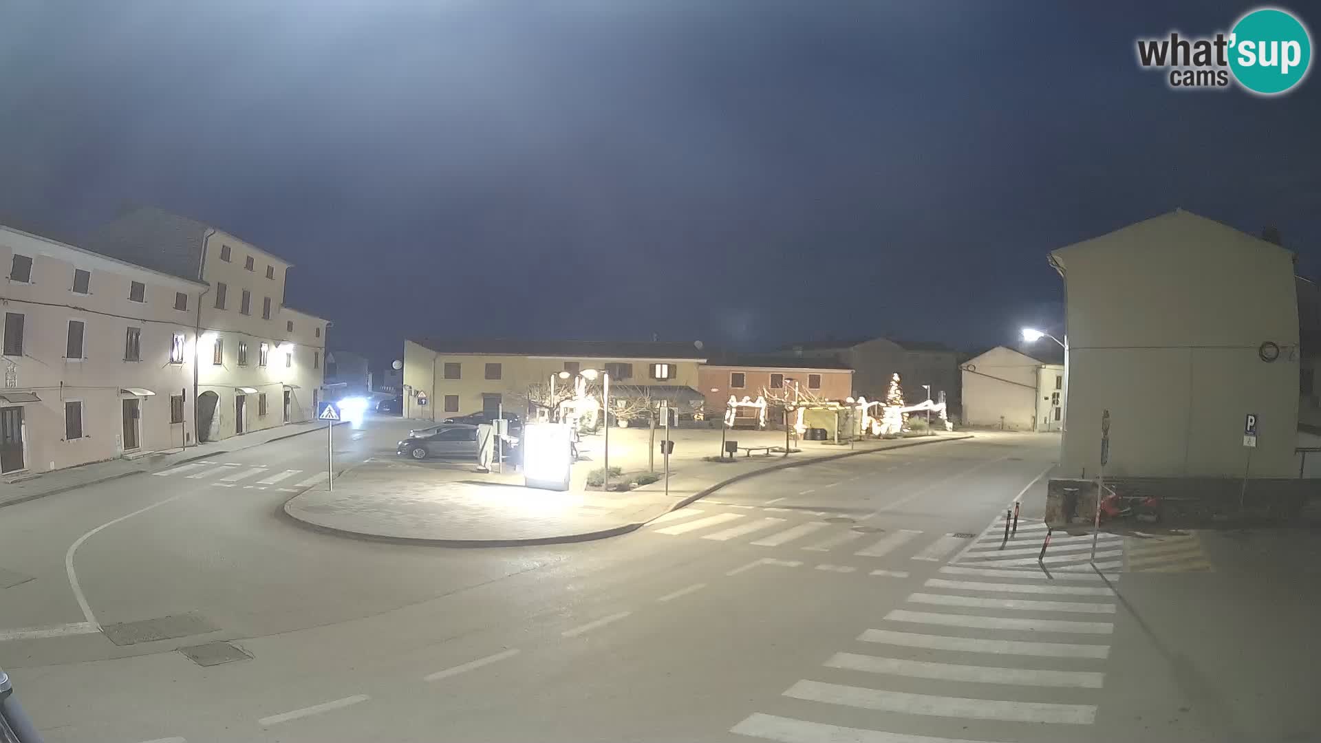 Bale, webcam de la plaza La Musa – Istria – Croacia