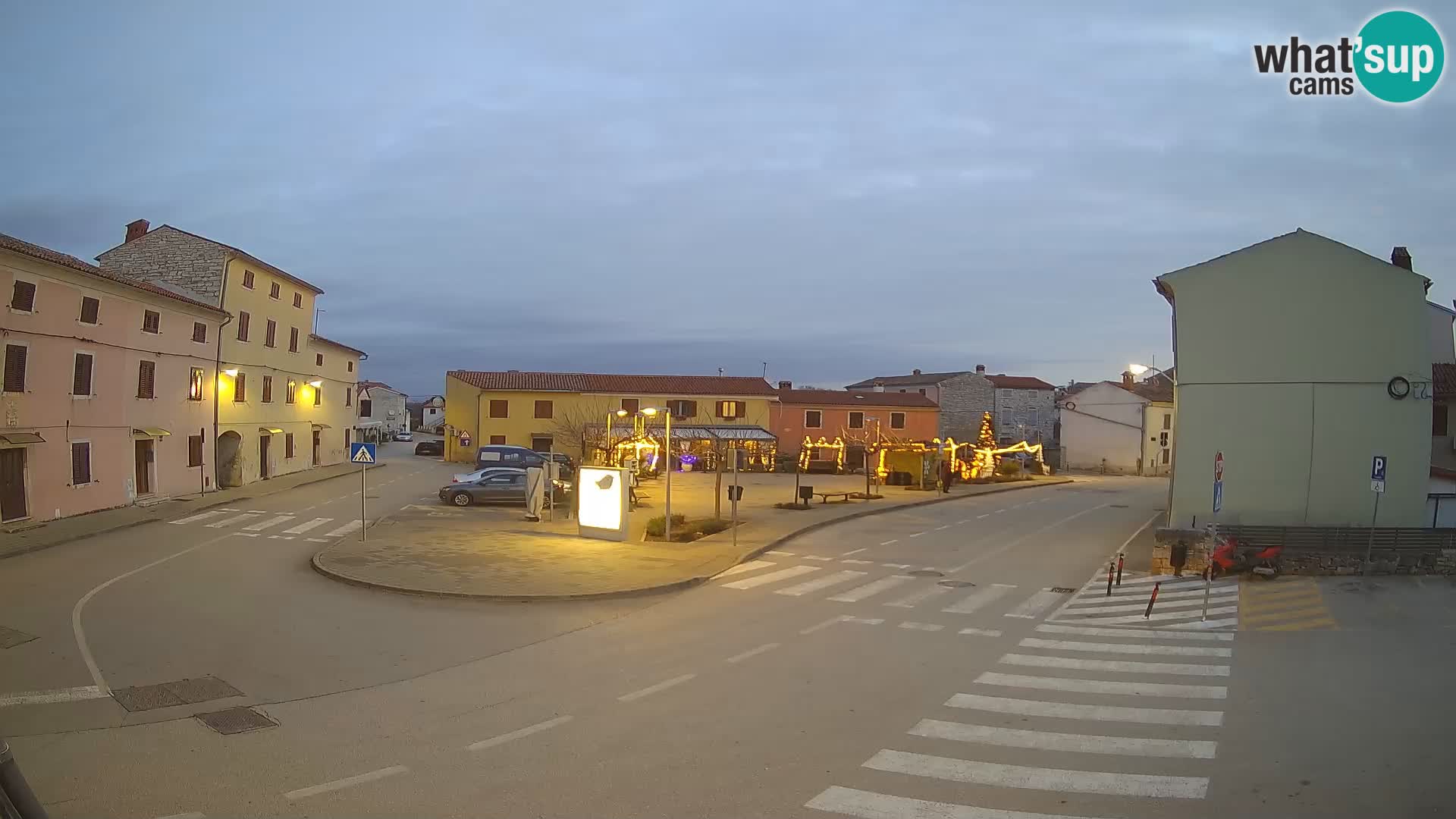 Webcam Valle, piazza La Musa – Istria – Croazia
