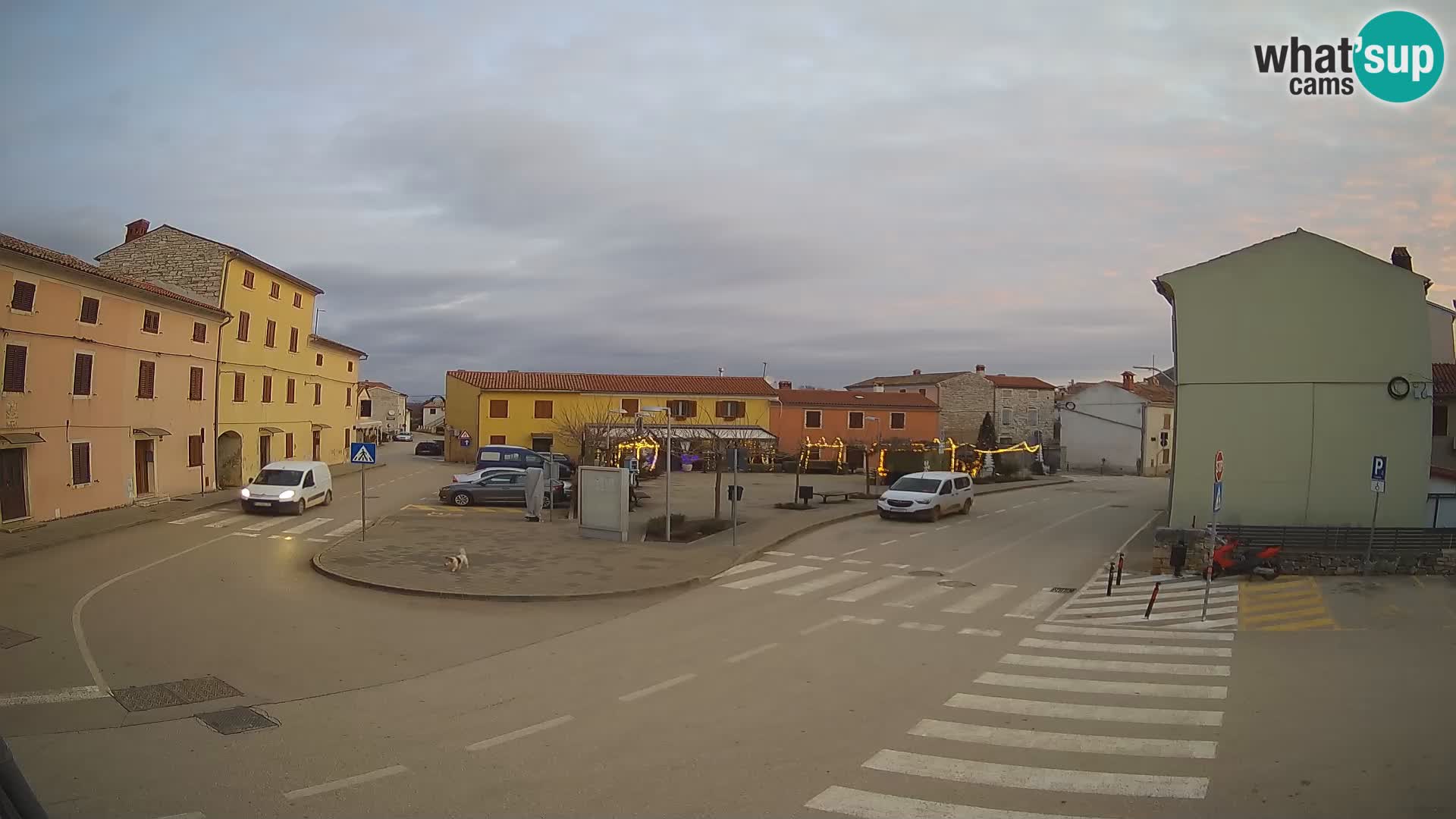 Bale Trg La Musa spletna kamera – Istra – Hrvaška