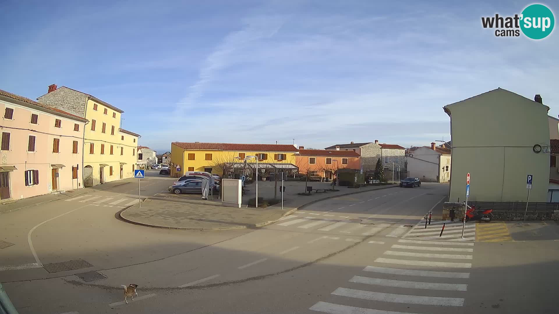 Bale Trg La Musa webcam – Istria – Croatia