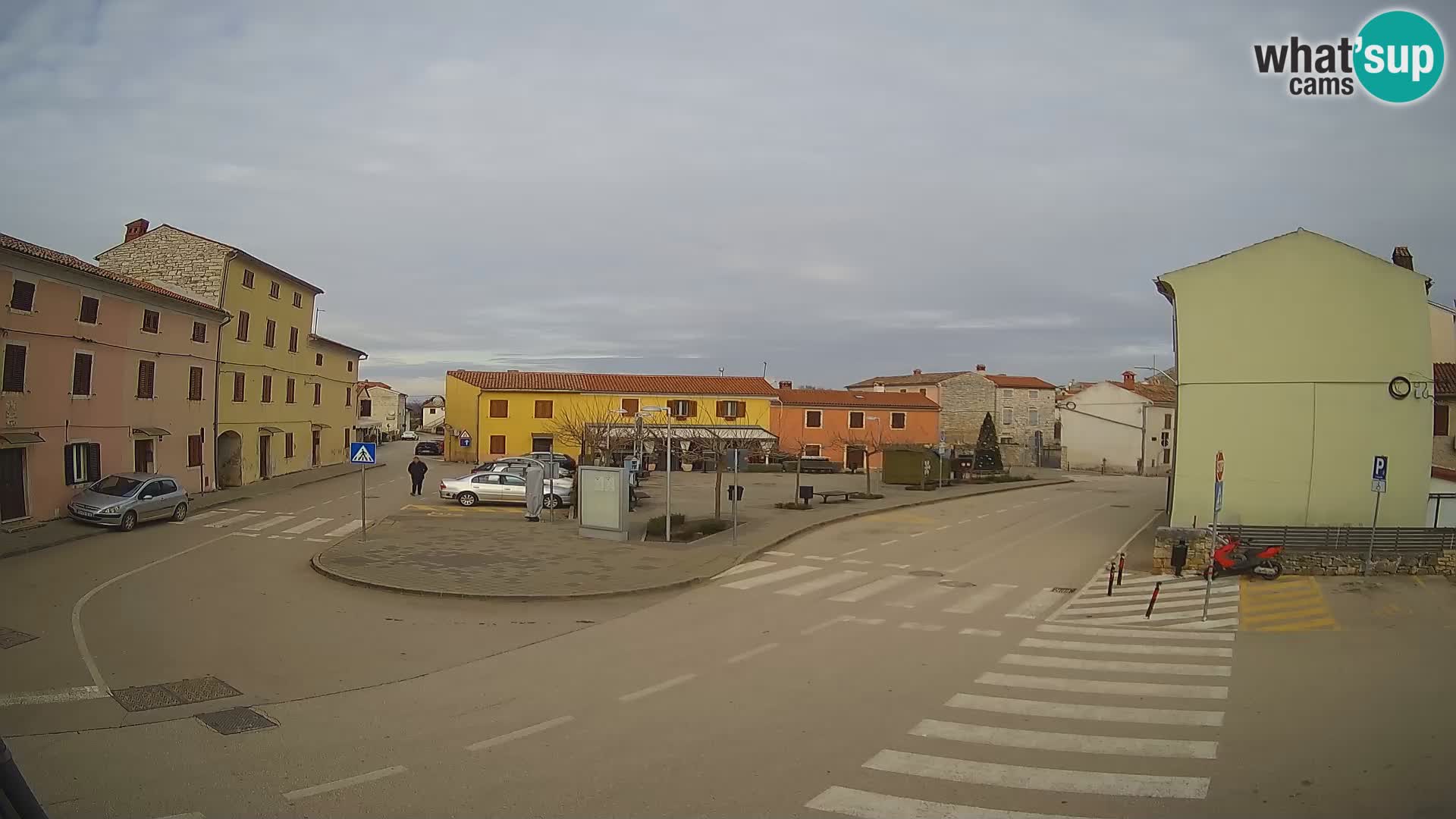 Bale Trg La Musa webcam – Istria – Croatia