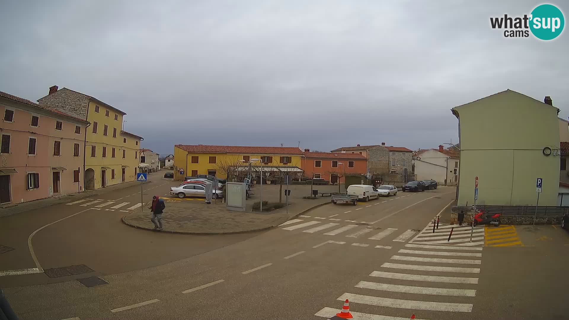 Bale, webcam de la plaza La Musa – Istria – Croacia