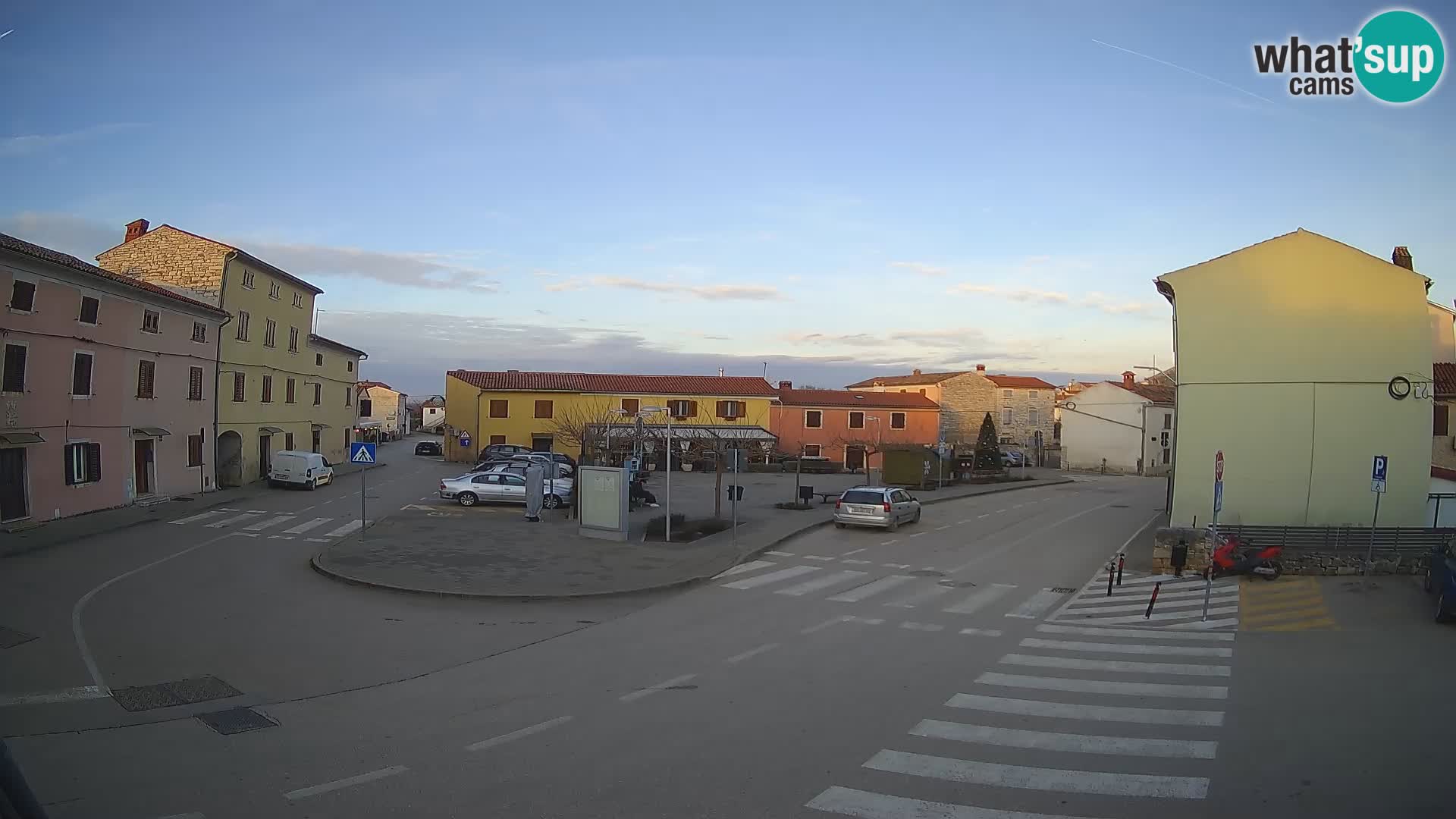 Bale, webcam de la plaza La Musa – Istria – Croacia