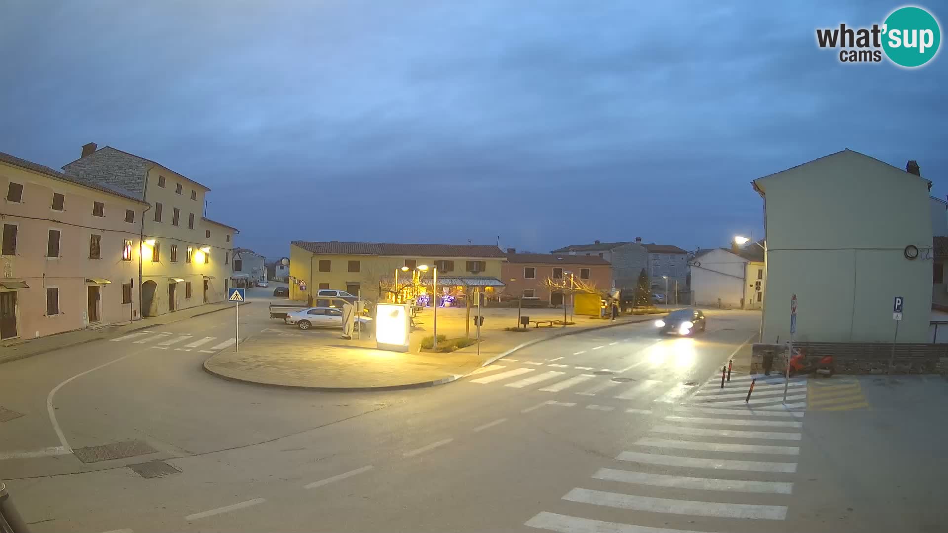 Bale, webcam de la plaza La Musa – Istria – Croacia