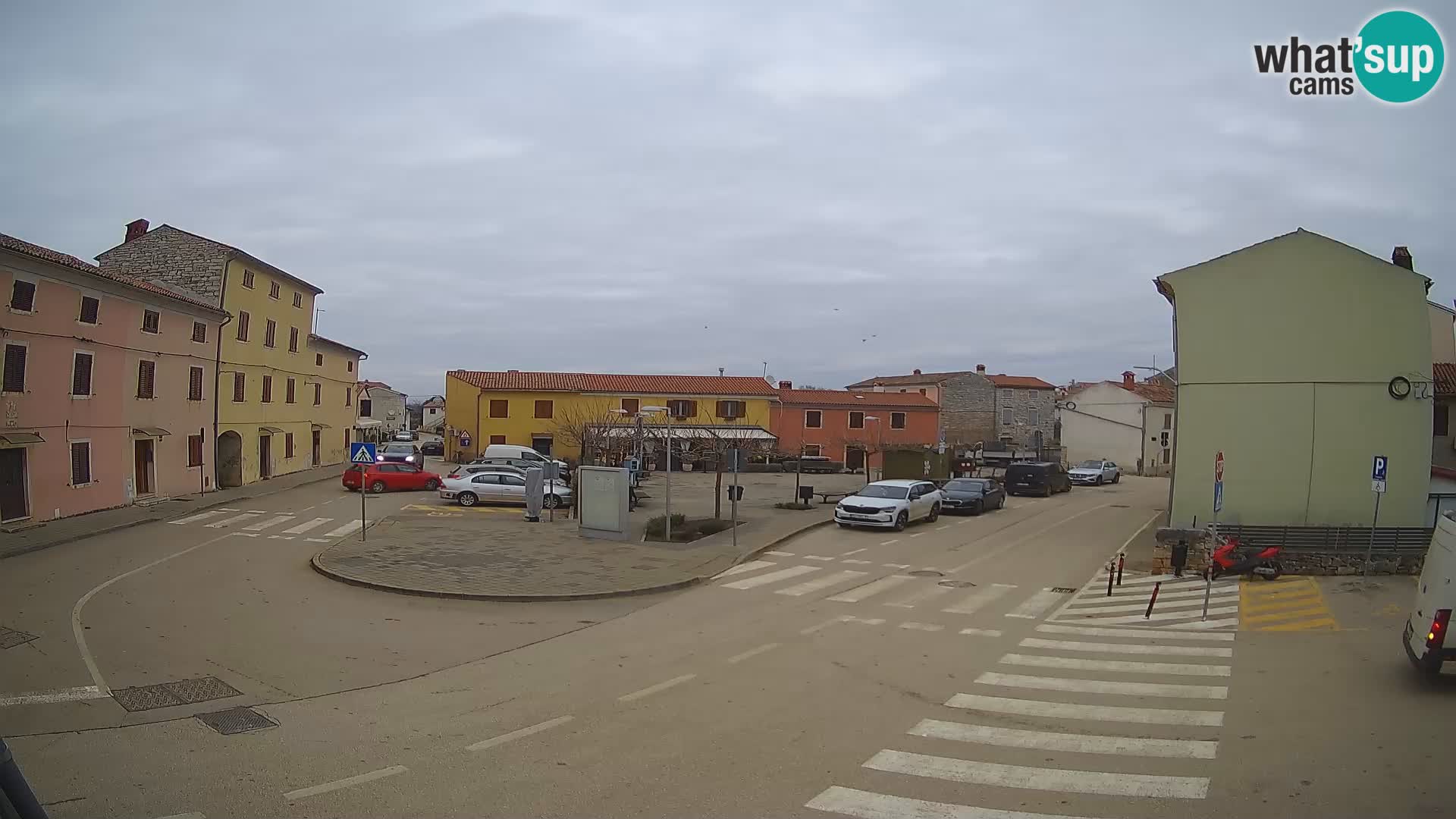 Bale, webcam de la plaza La Musa – Istria – Croacia