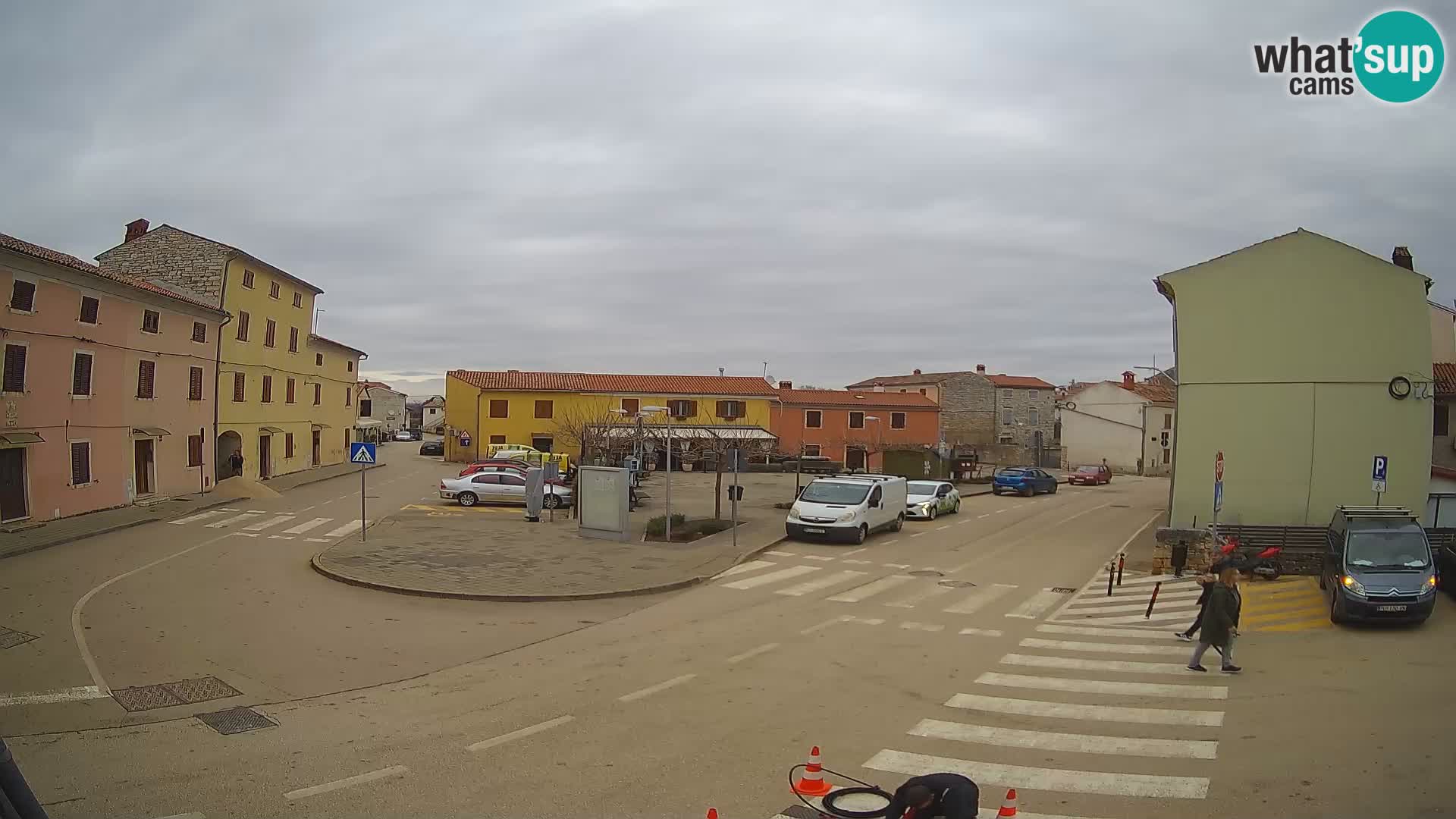 Webcam Valle, piazza La Musa – Istria – Croazia