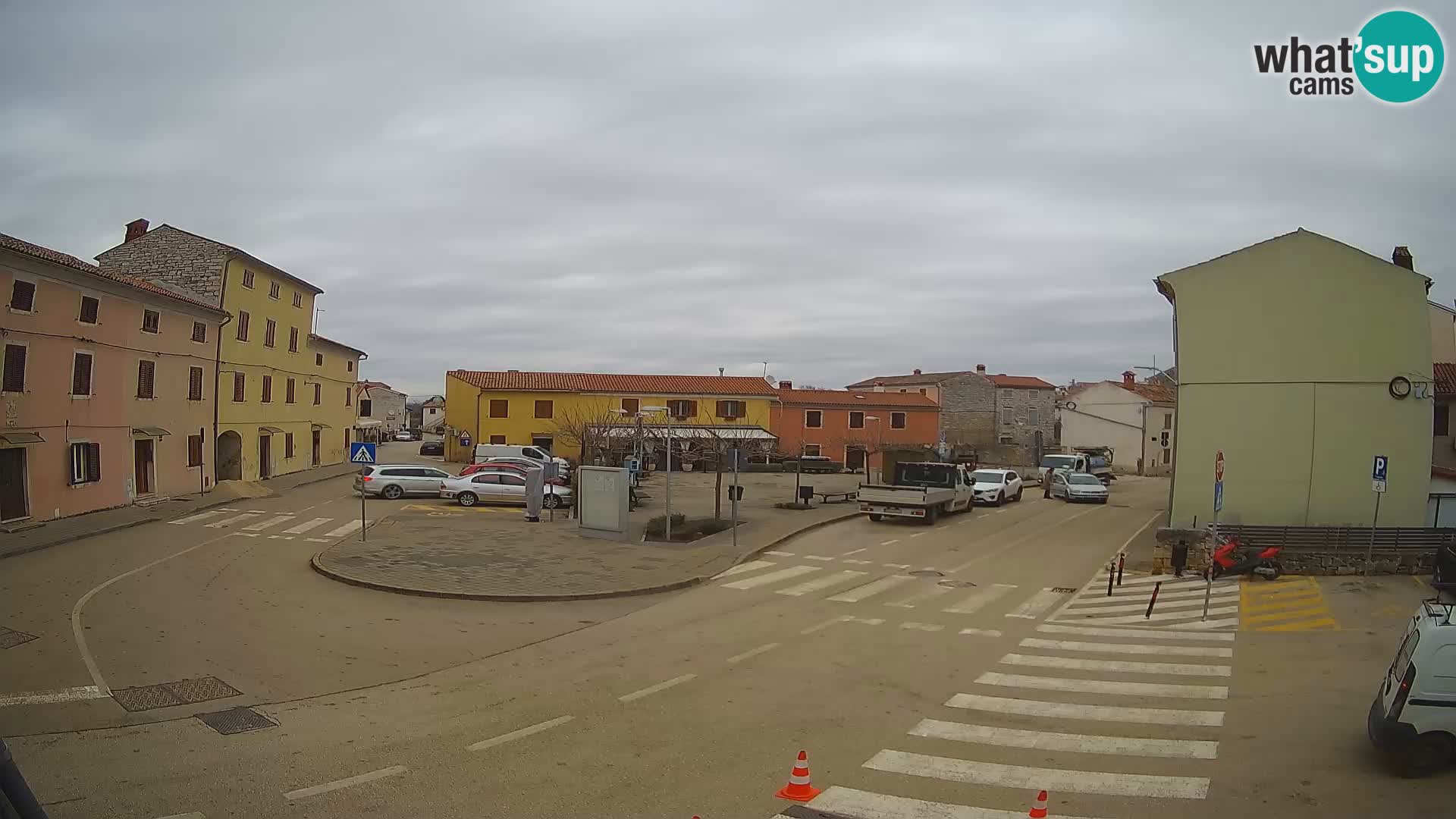 Bale, webcam de la plaza La Musa – Istria – Croacia