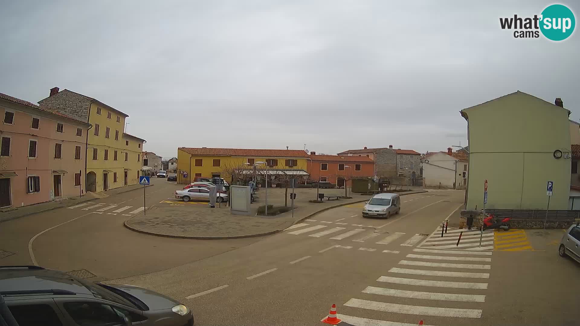 Bale, webcam de la plaza La Musa – Istria – Croacia