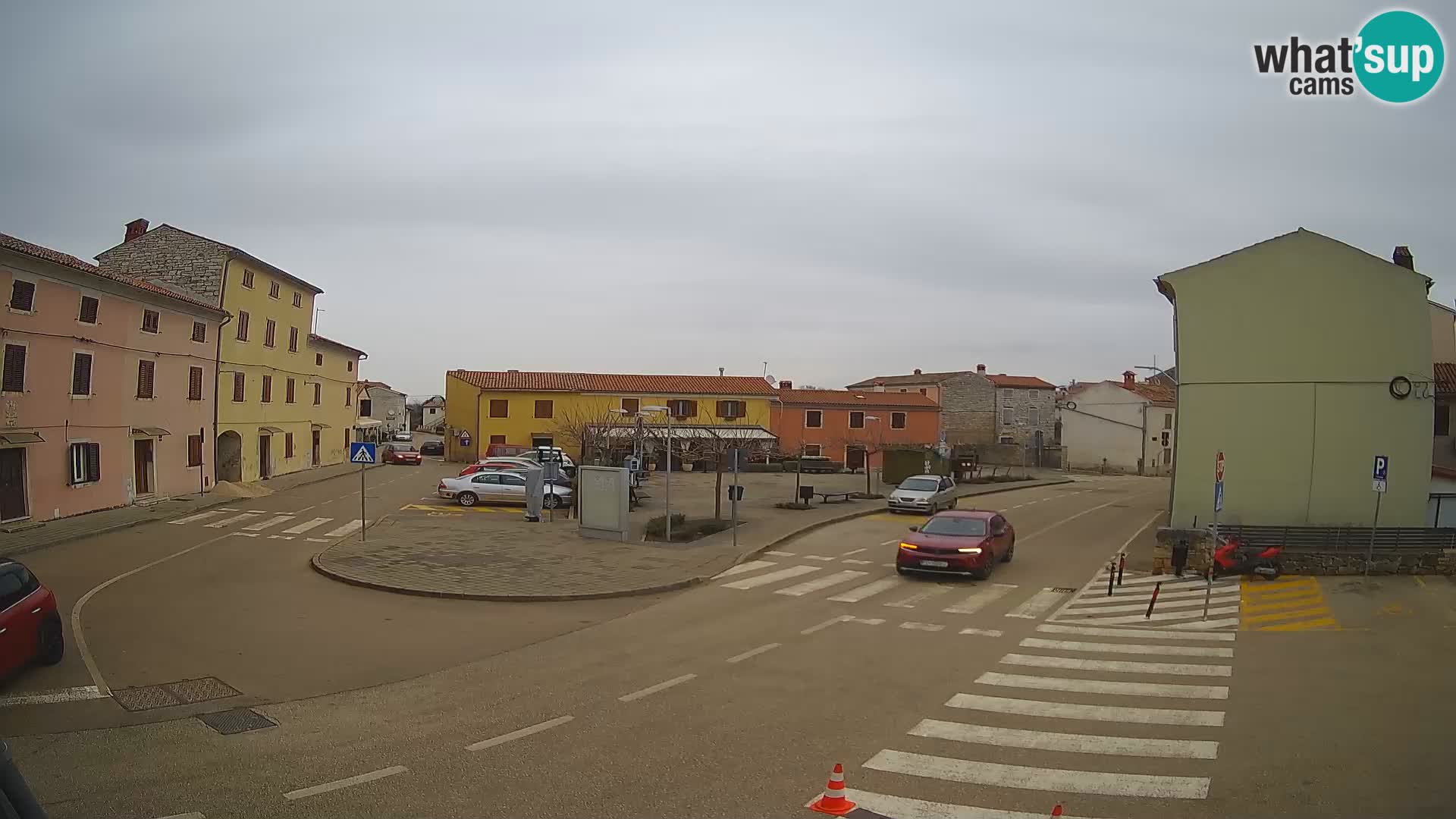 Bale, webcam de la plaza La Musa – Istria – Croacia