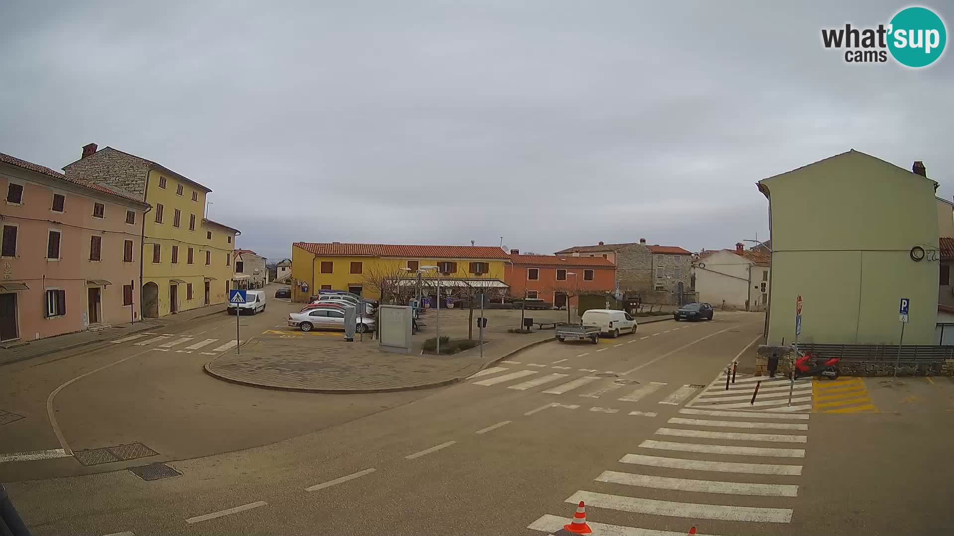 Bale, webcam de la plaza La Musa – Istria – Croacia