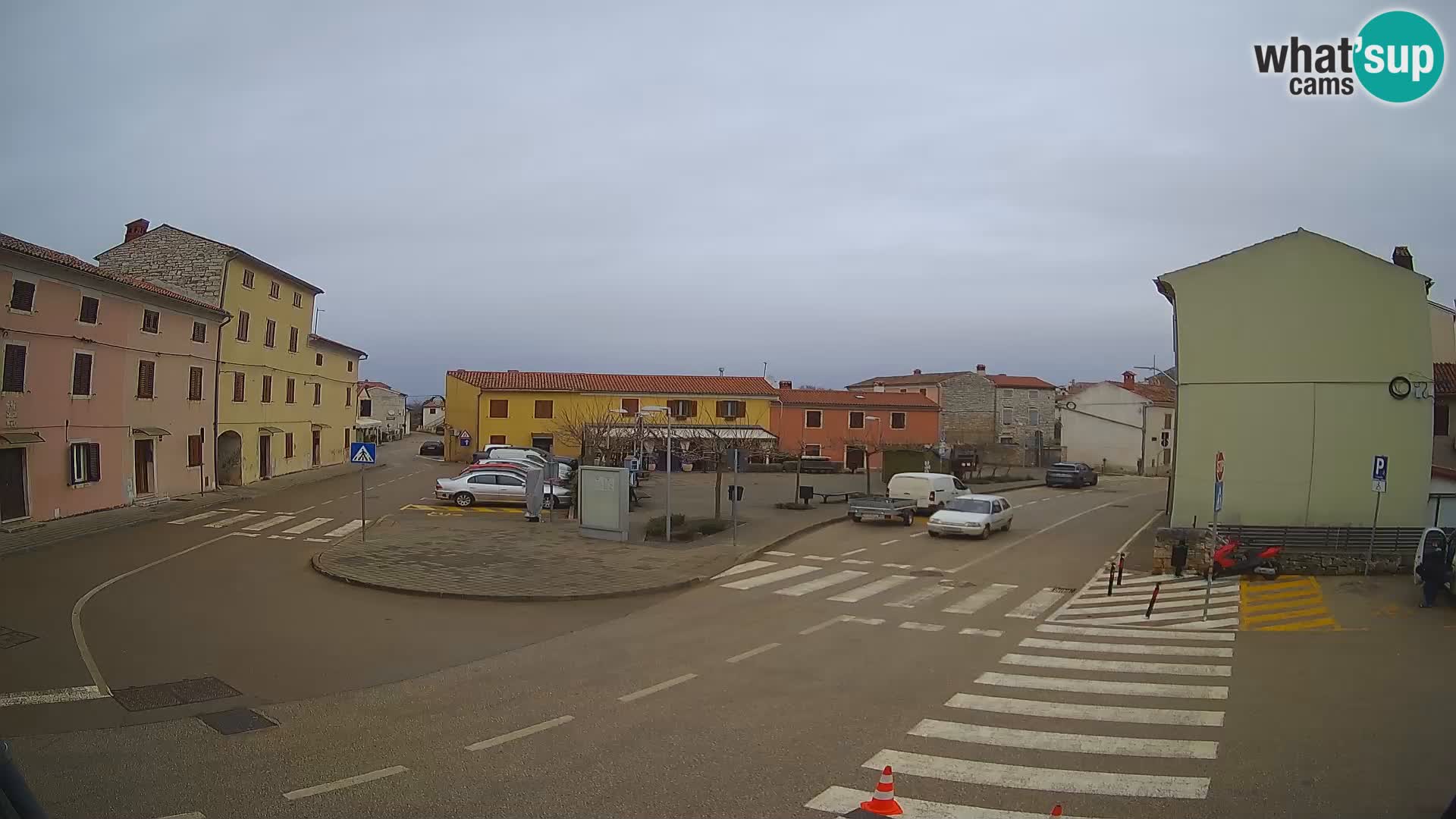 Bale, webcam de la plaza La Musa – Istria – Croacia