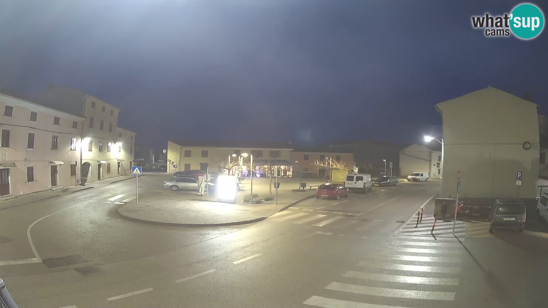 Bale, webcam de la plaza La Musa – Istria – Croacia