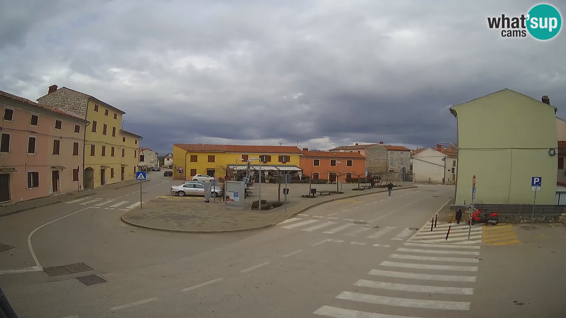 Bale Trg La Musa webcam – Istria – Croatia