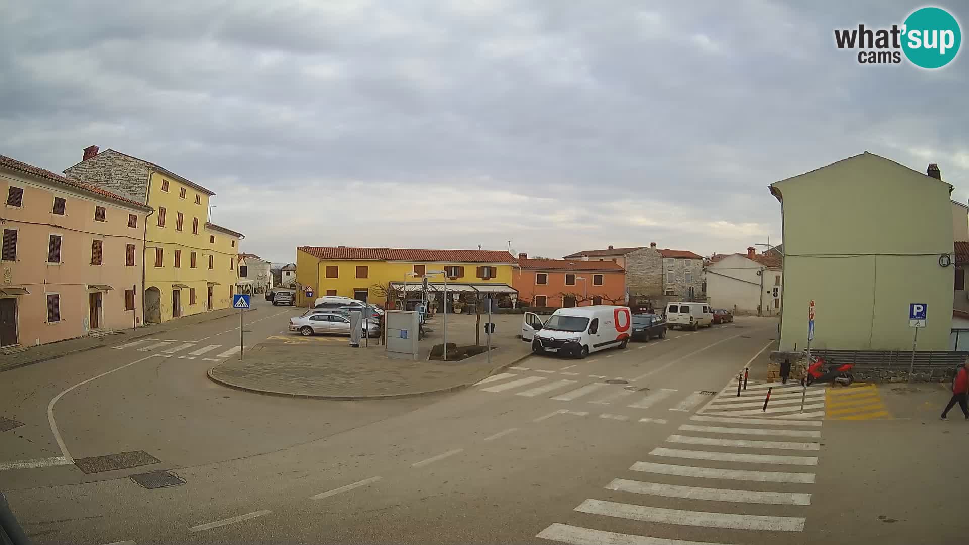 Bale Trg La Musa webcam – Istria – Croatia