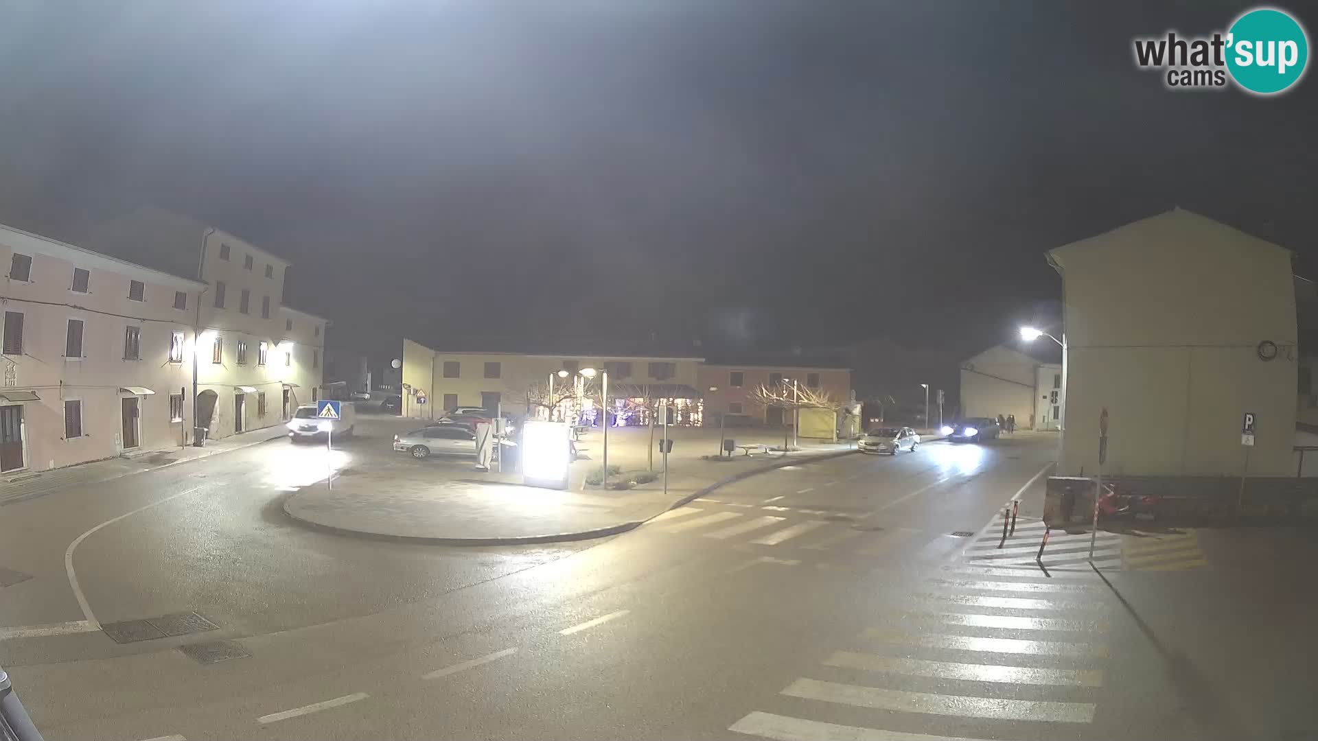 Bale, webcam de la plaza La Musa – Istria – Croacia