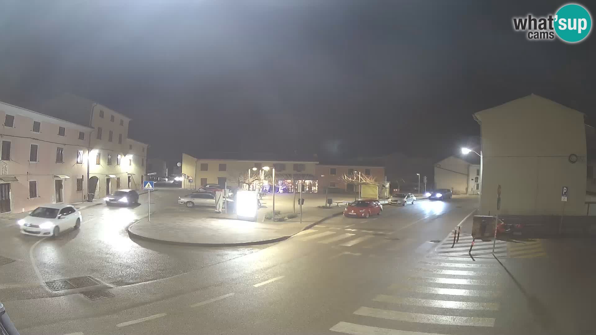 Bale, webcam de la place La Musa – Istrie – Croatie