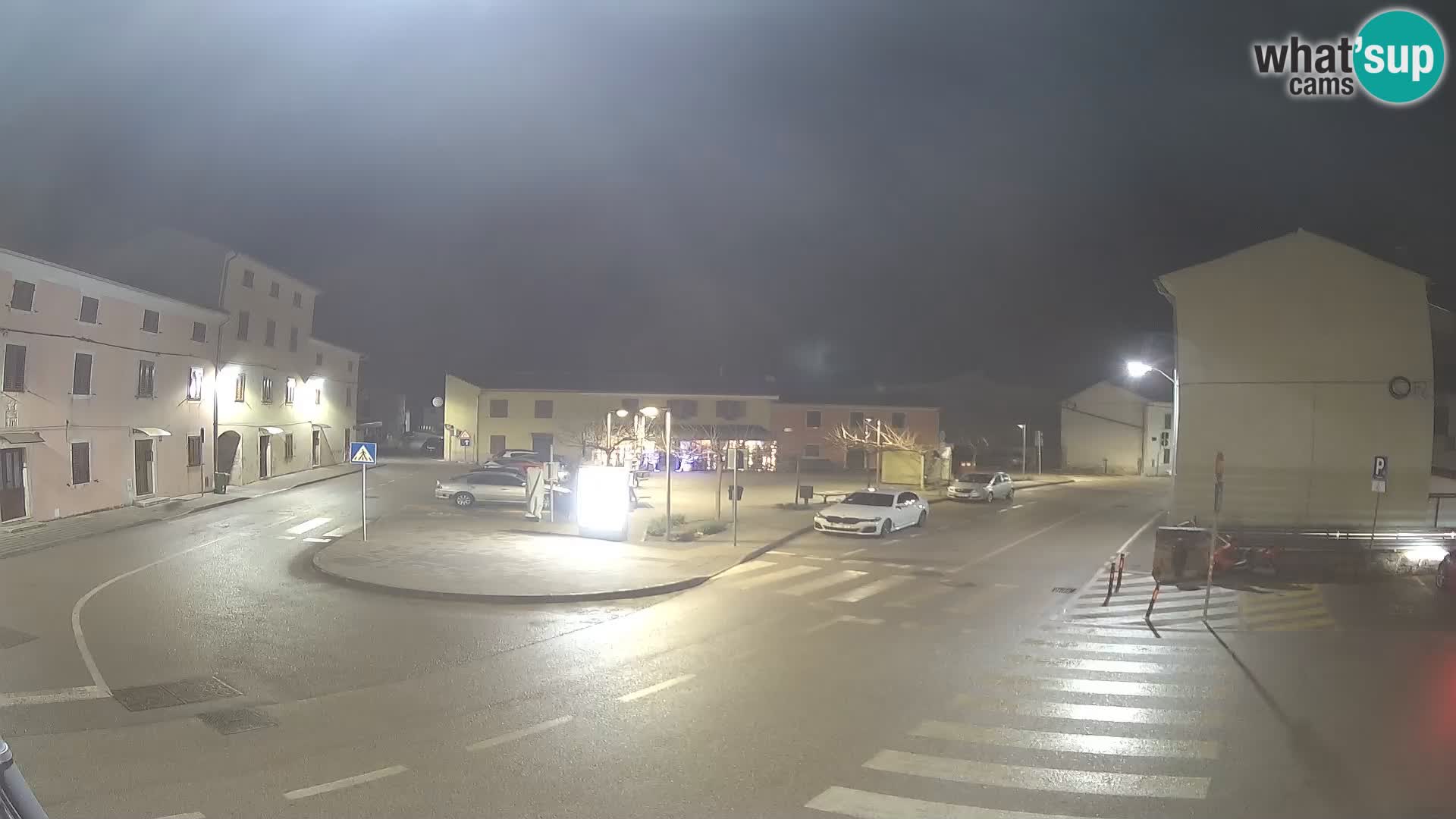 Bale, webcam de la plaza La Musa – Istria – Croacia