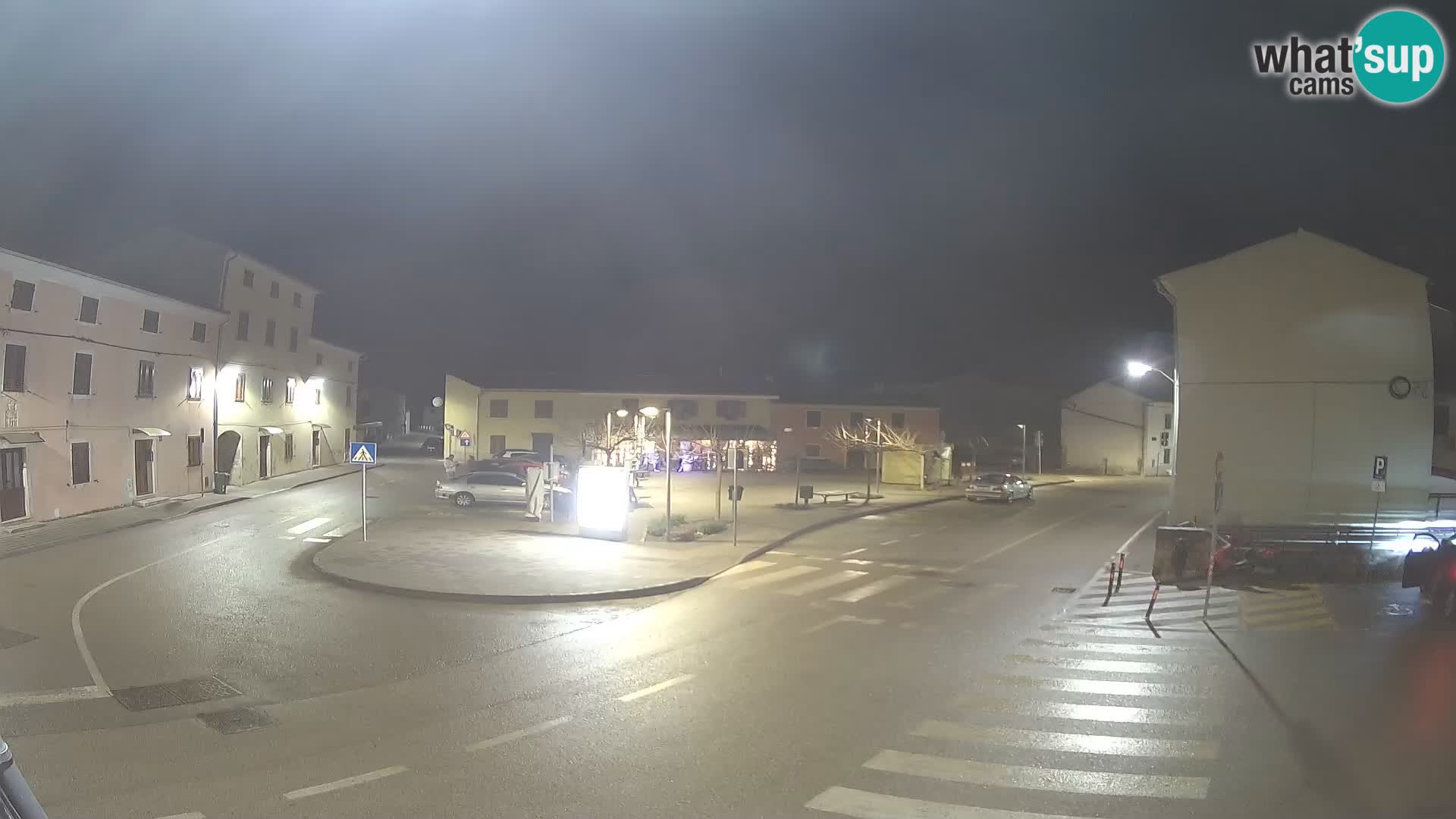 Bale, webcam de la place La Musa – Istrie – Croatie