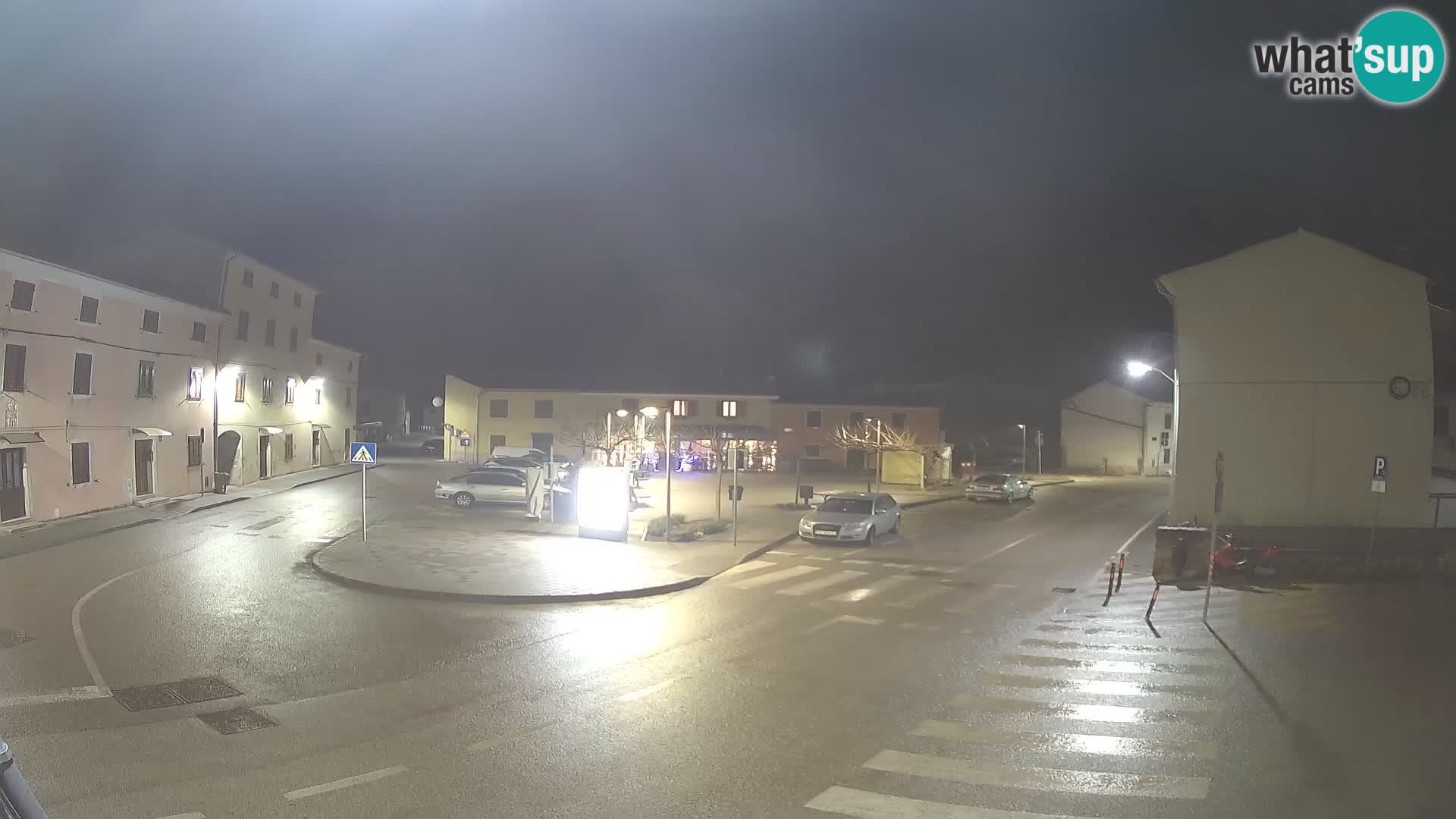 Bale, webcam de la place La Musa – Istrie – Croatie