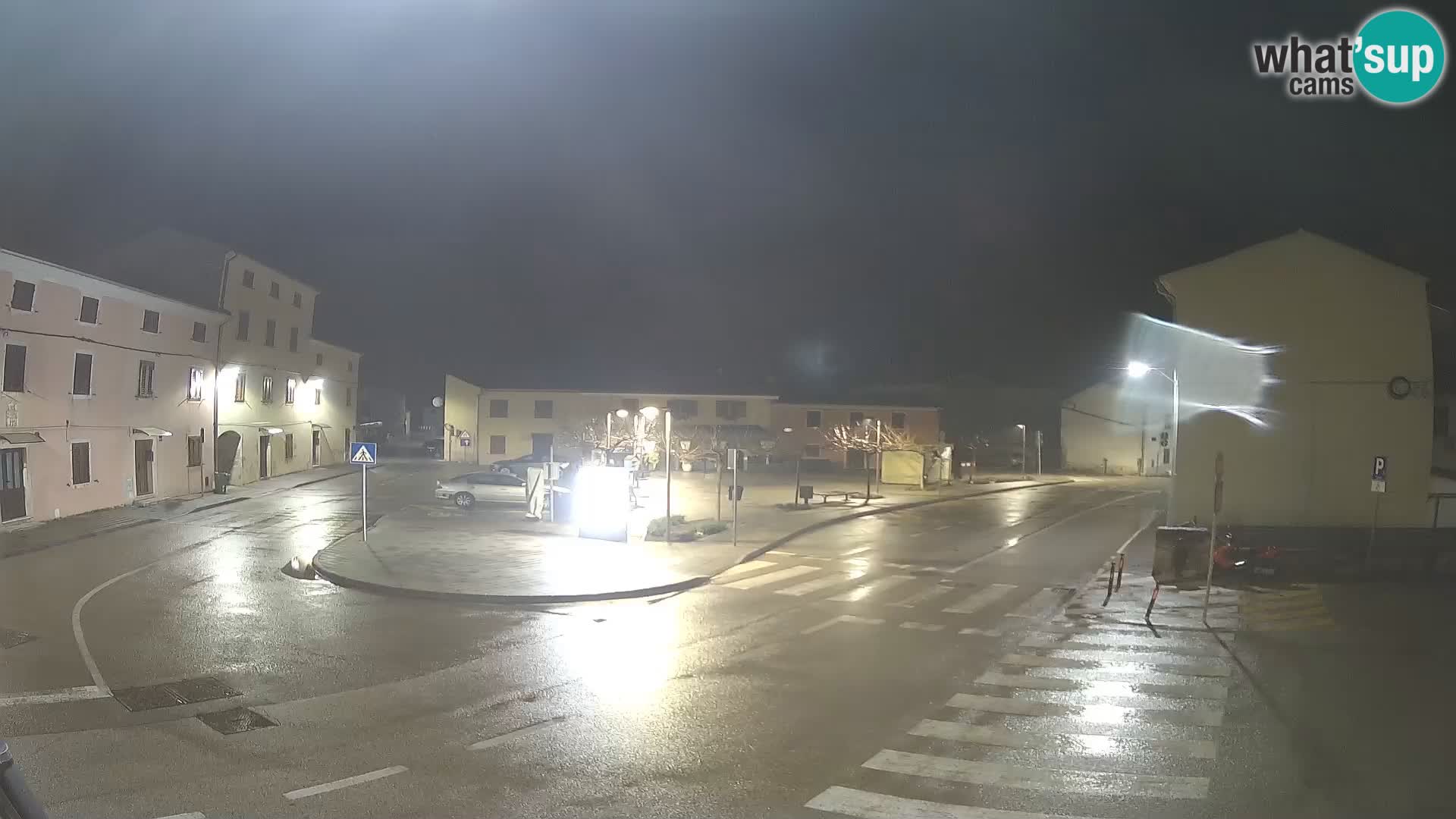 Bale, webcam de la plaza La Musa – Istria – Croacia