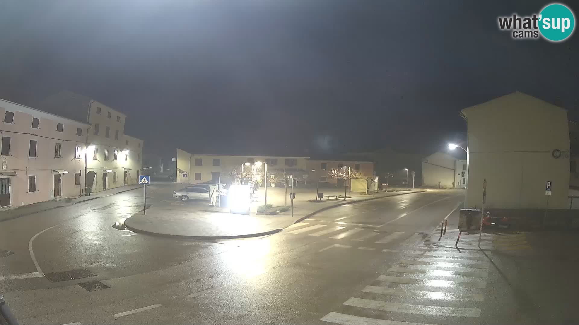 Bale, webcam de la plaza La Musa – Istria – Croacia