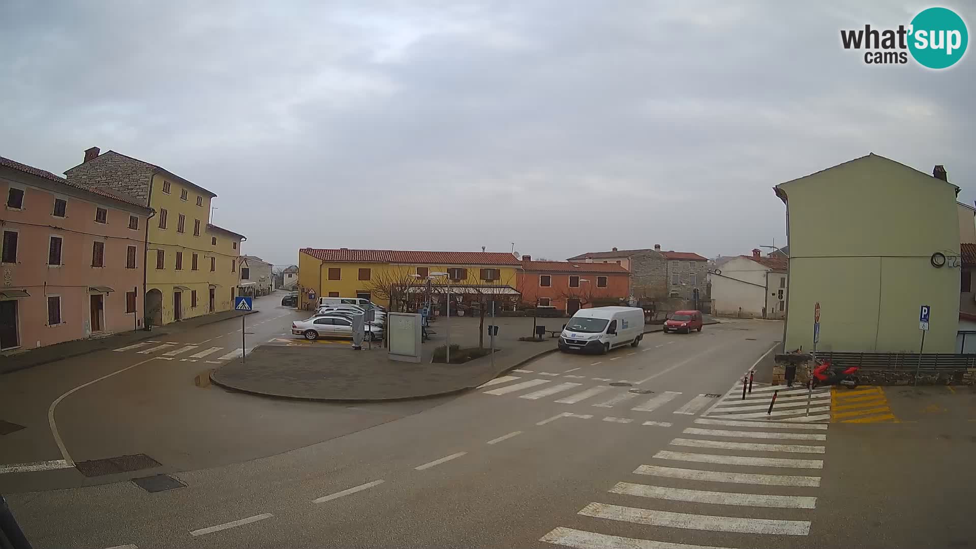 Bale, webcam de la plaza La Musa – Istria – Croacia