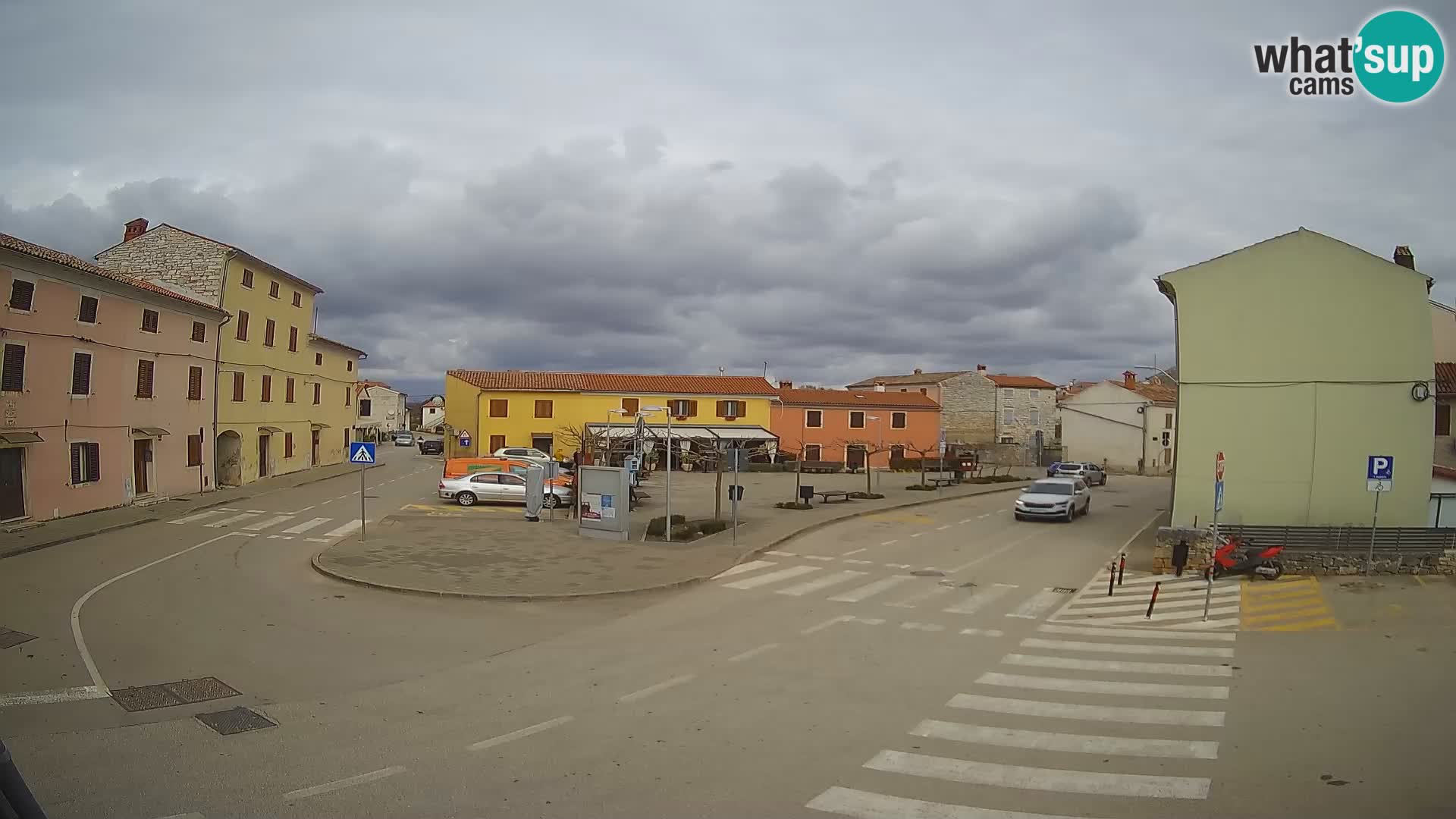 Bale Trg La Musa webcam – Istria – Croatia