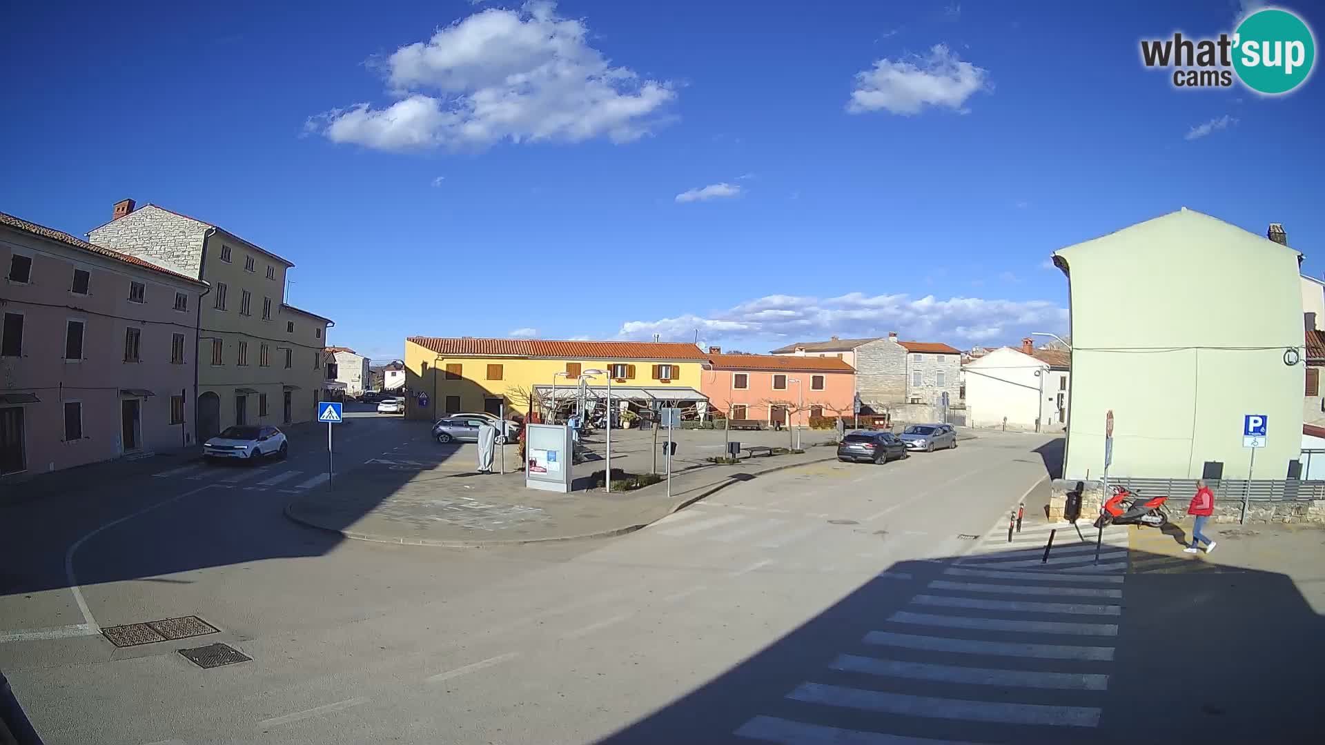 Bale Trg La Musa webcam – Istria – Croatia