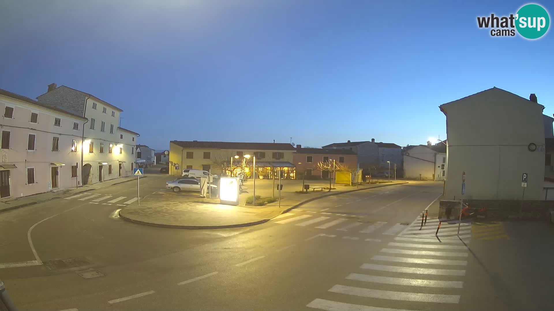 Bale Trg La Musa webcam – Istria – Croatia