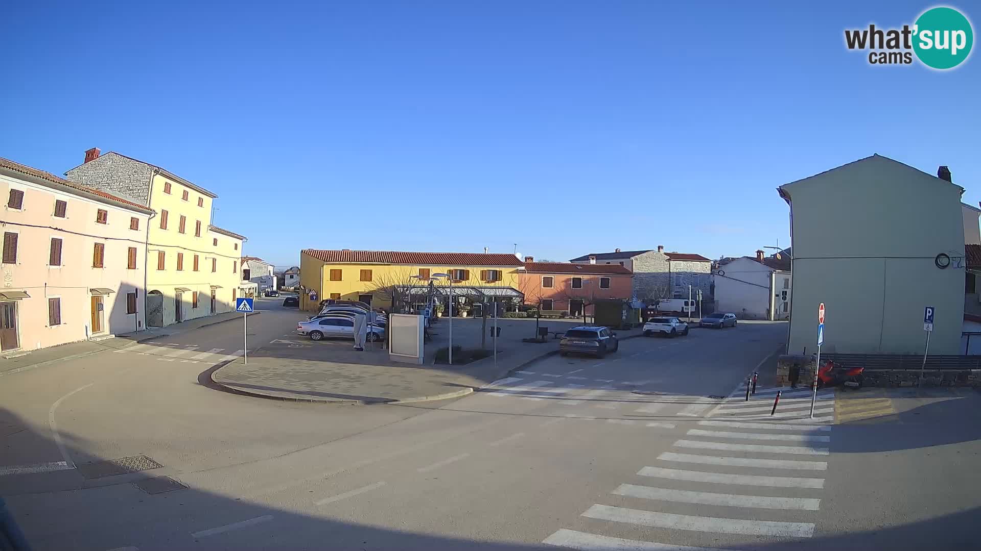 Bale Trg La Musa webcam – Istria – Croatia