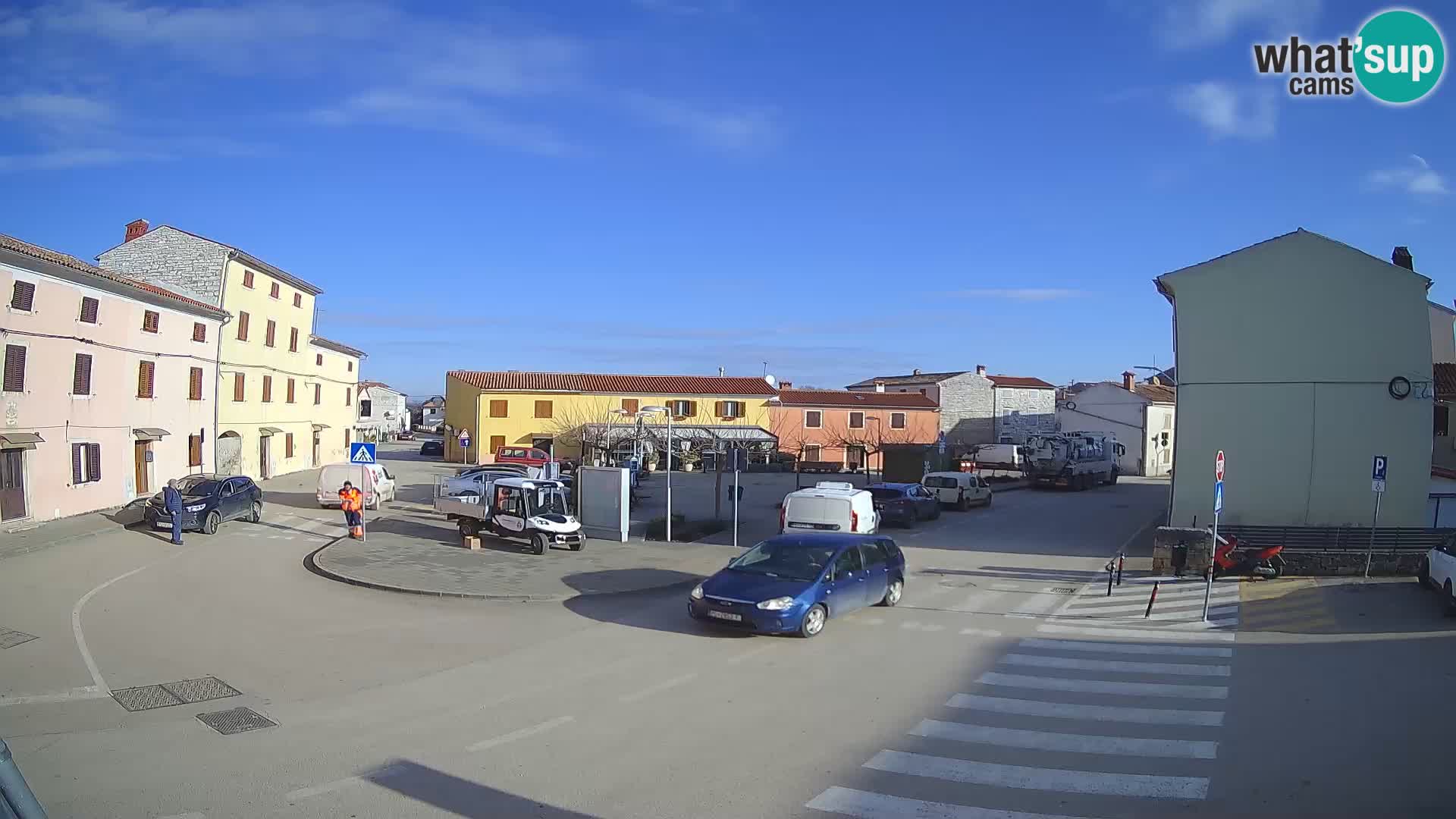 Bale Trg La Musa webcam – Istria – Croatia