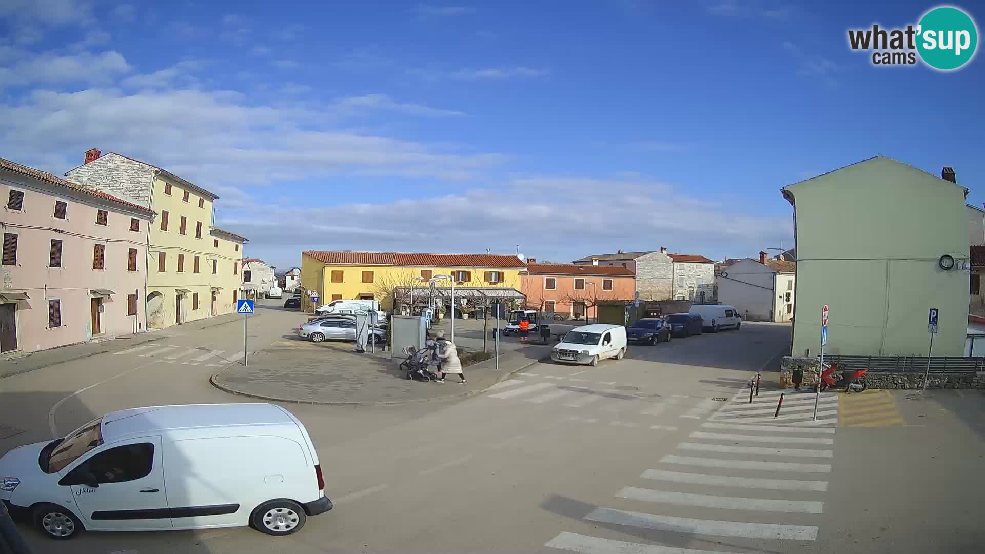 Bale Trg La Musa webcam – Istria – Croatia