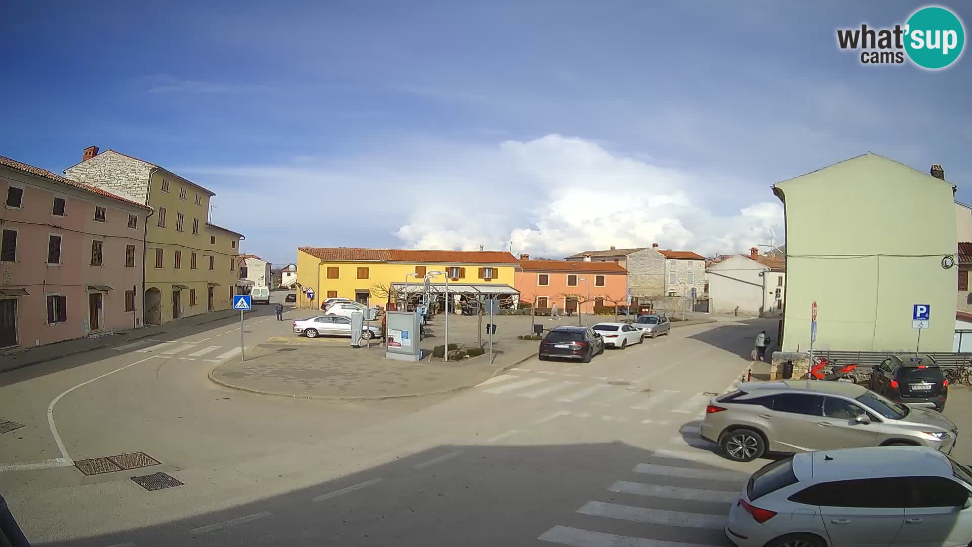 Bale Trg La Musa spletna kamera – Istra – Hrvaška