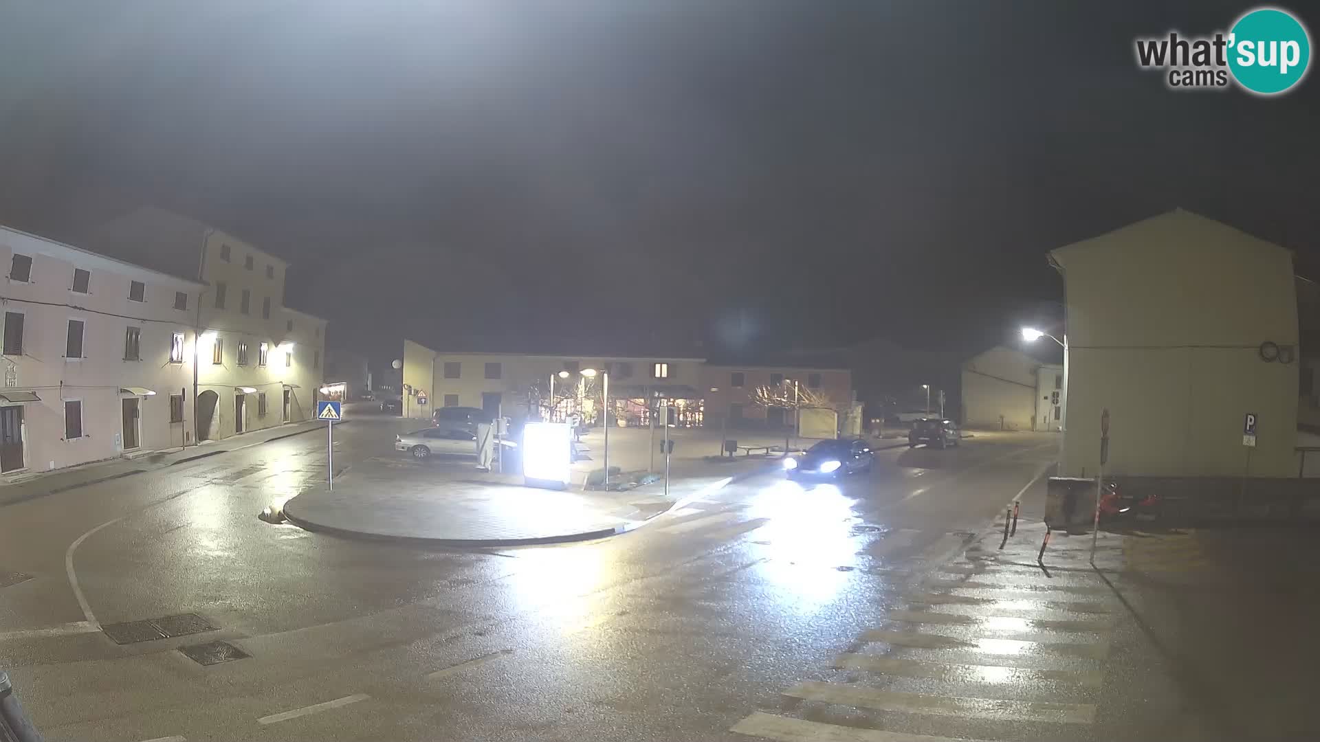 Bale, webcam de la plaza La Musa – Istria – Croacia