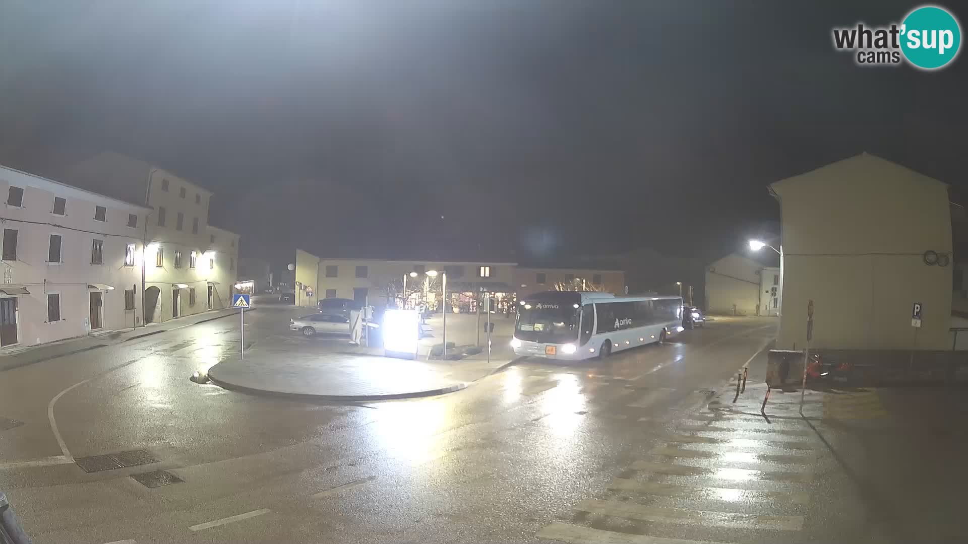 Bale, webcam de la plaza La Musa – Istria – Croacia