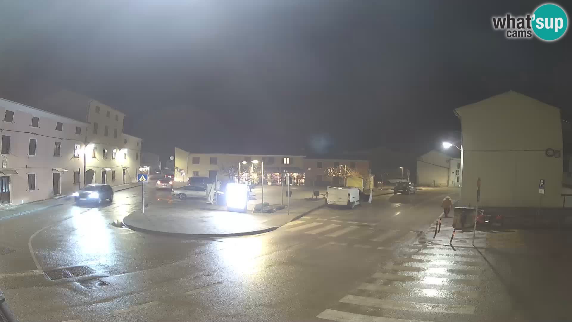 Bale, webcam de la plaza La Musa – Istria – Croacia