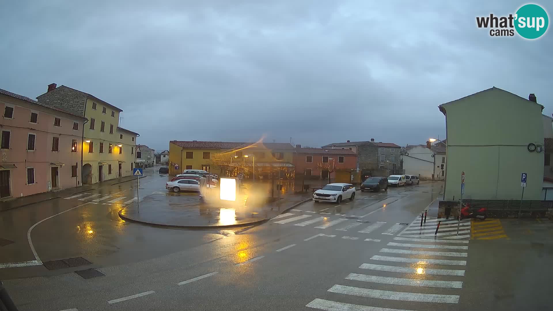 Bale Trg La Musa webcam – Istria – Croatia