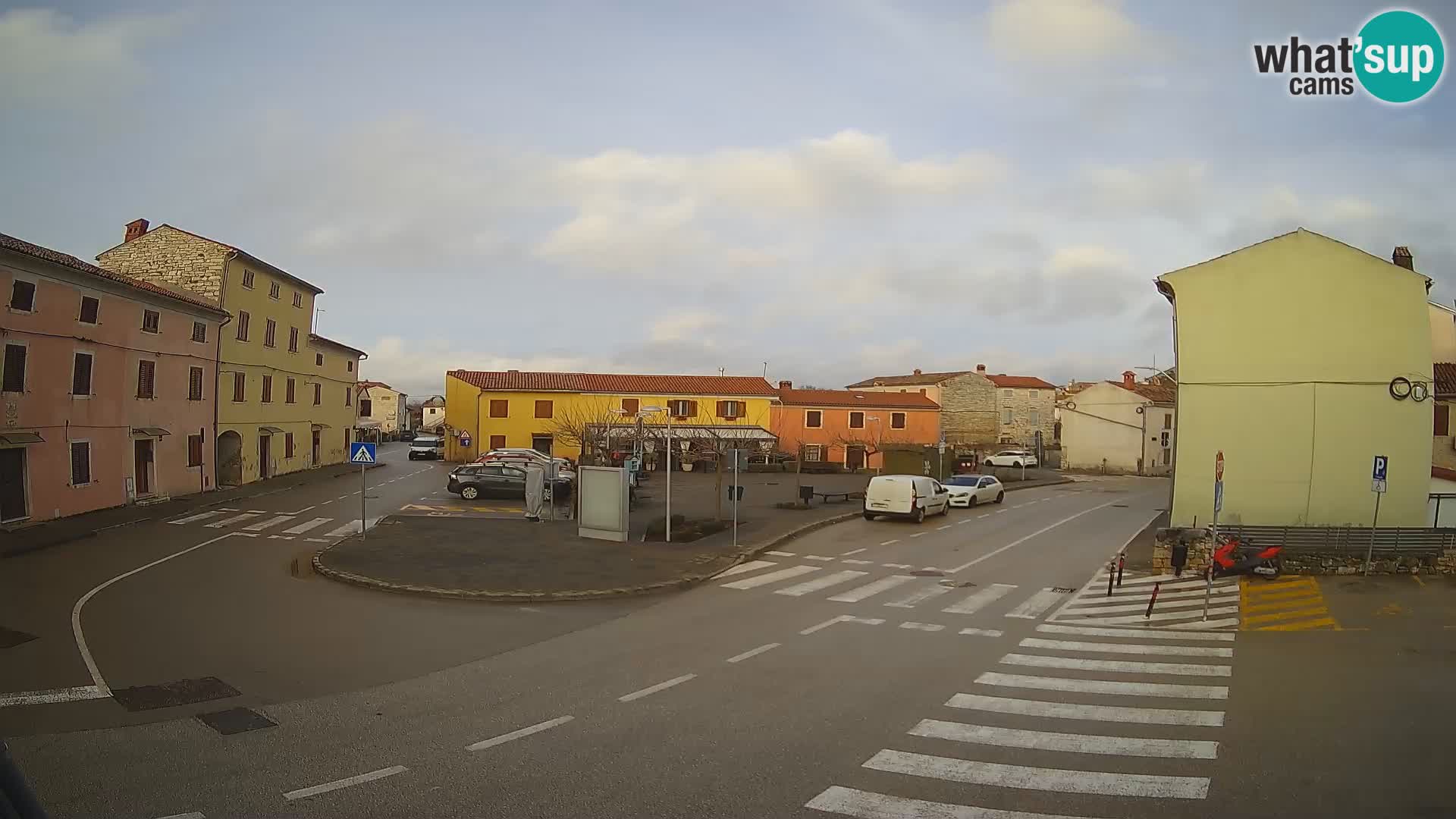 Bale, webcam de la plaza La Musa – Istria – Croacia