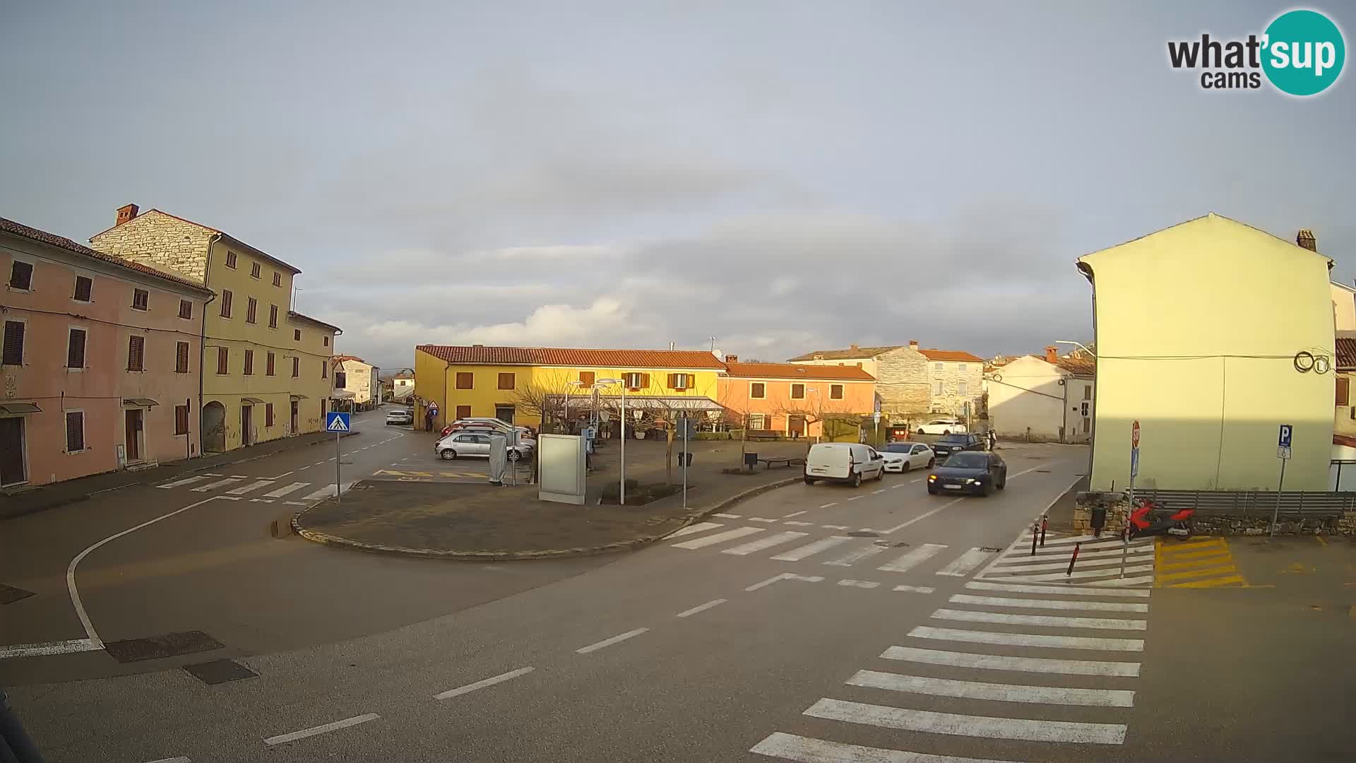 Bale, webcam de la plaza La Musa – Istria – Croacia