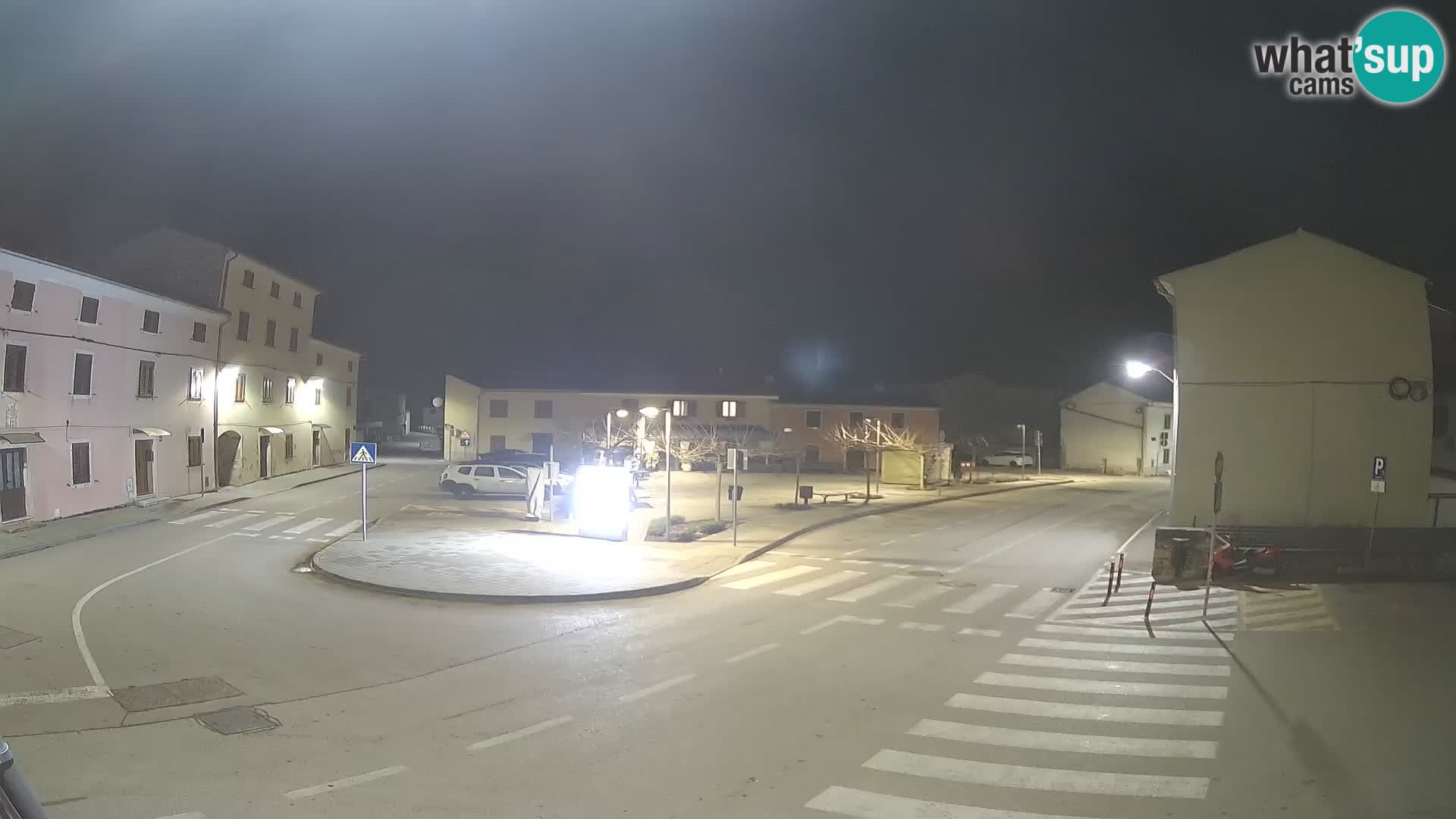 Bale, webcam de la place La Musa – Istrie – Croatie