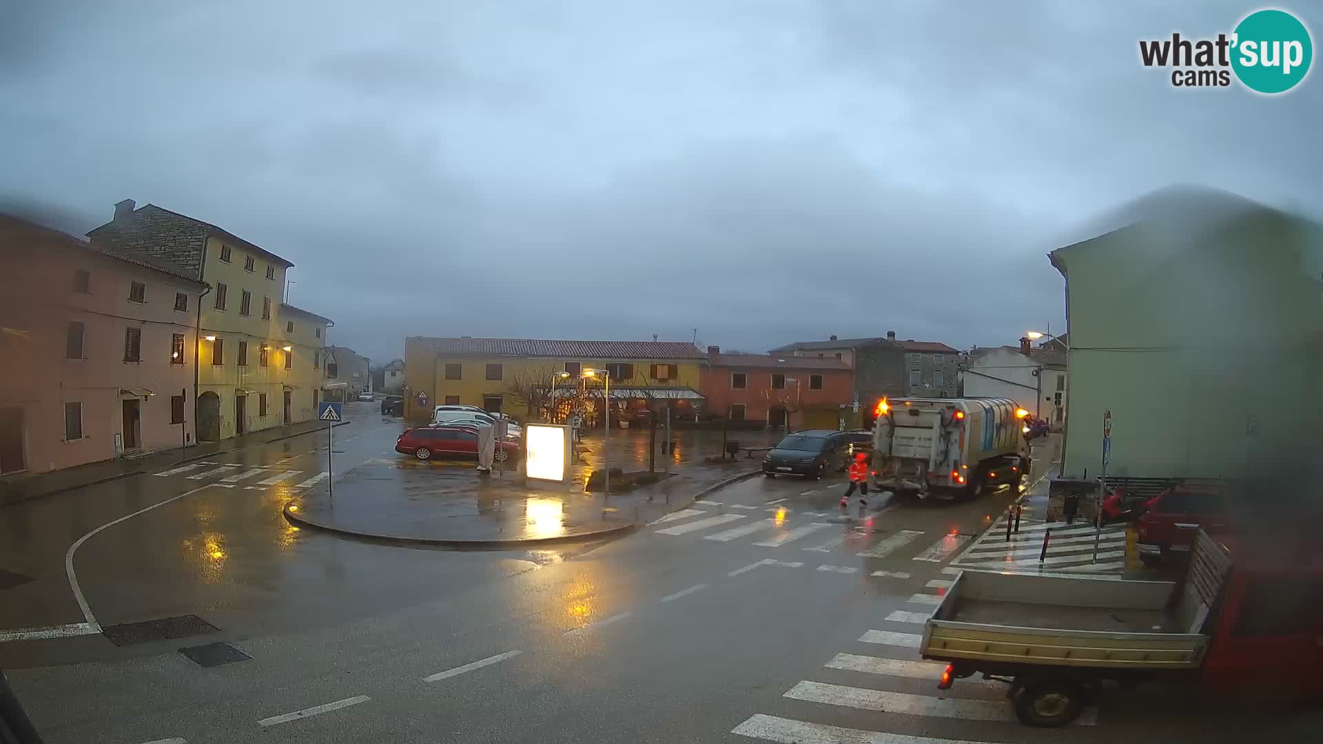 Bale, webcam de la plaza La Musa – Istria – Croacia