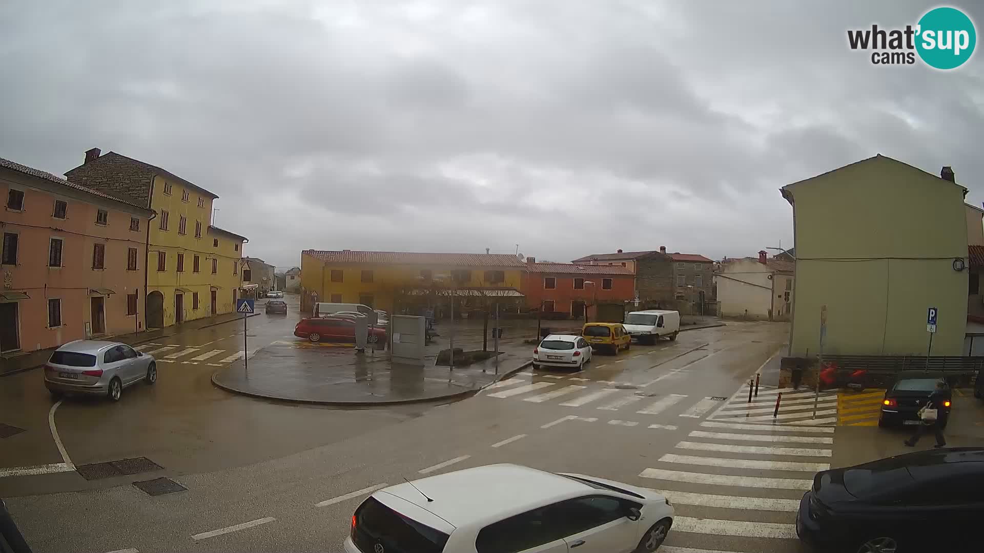 Bale, webcam de la place La Musa – Istrie – Croatie