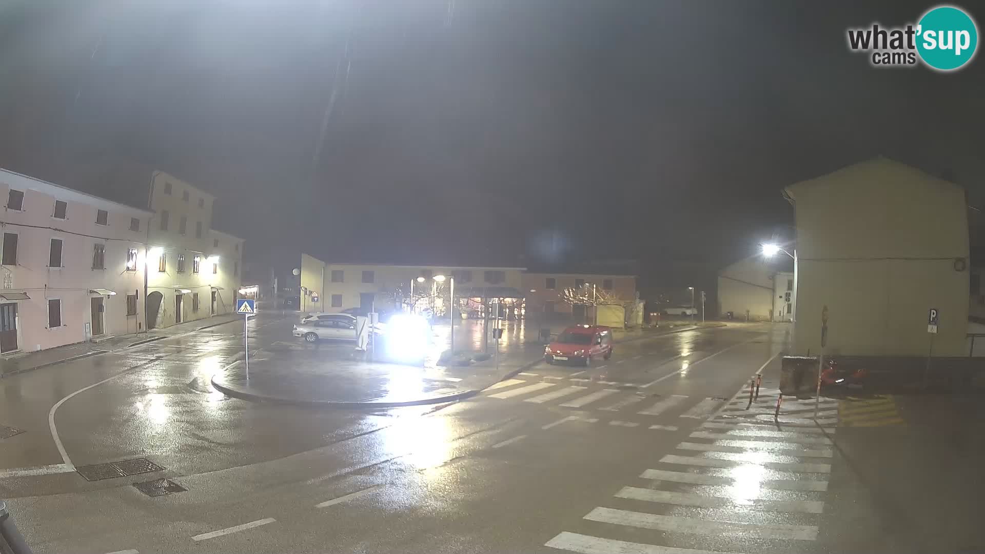 Bale, webcam de la place La Musa – Istrie – Croatie