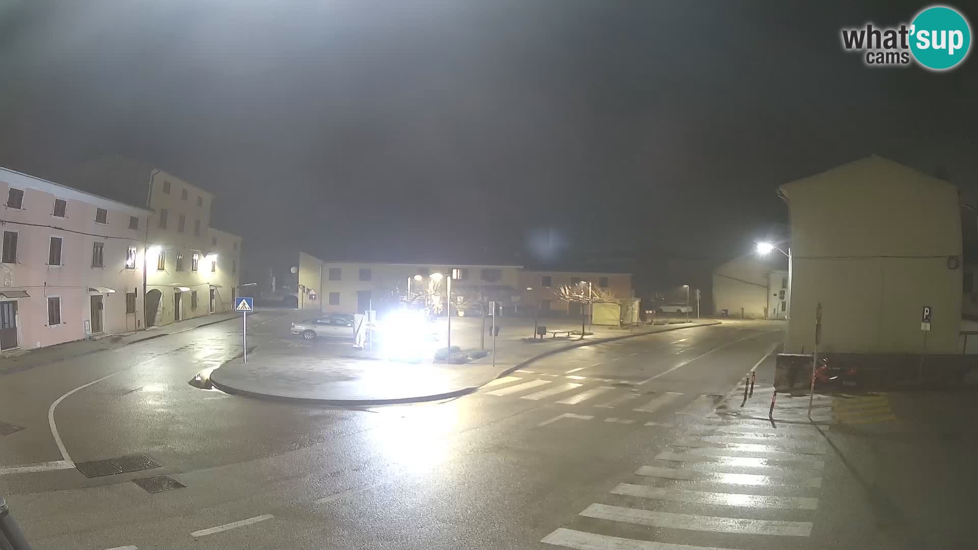 Bale, webcam de la place La Musa – Istrie – Croatie