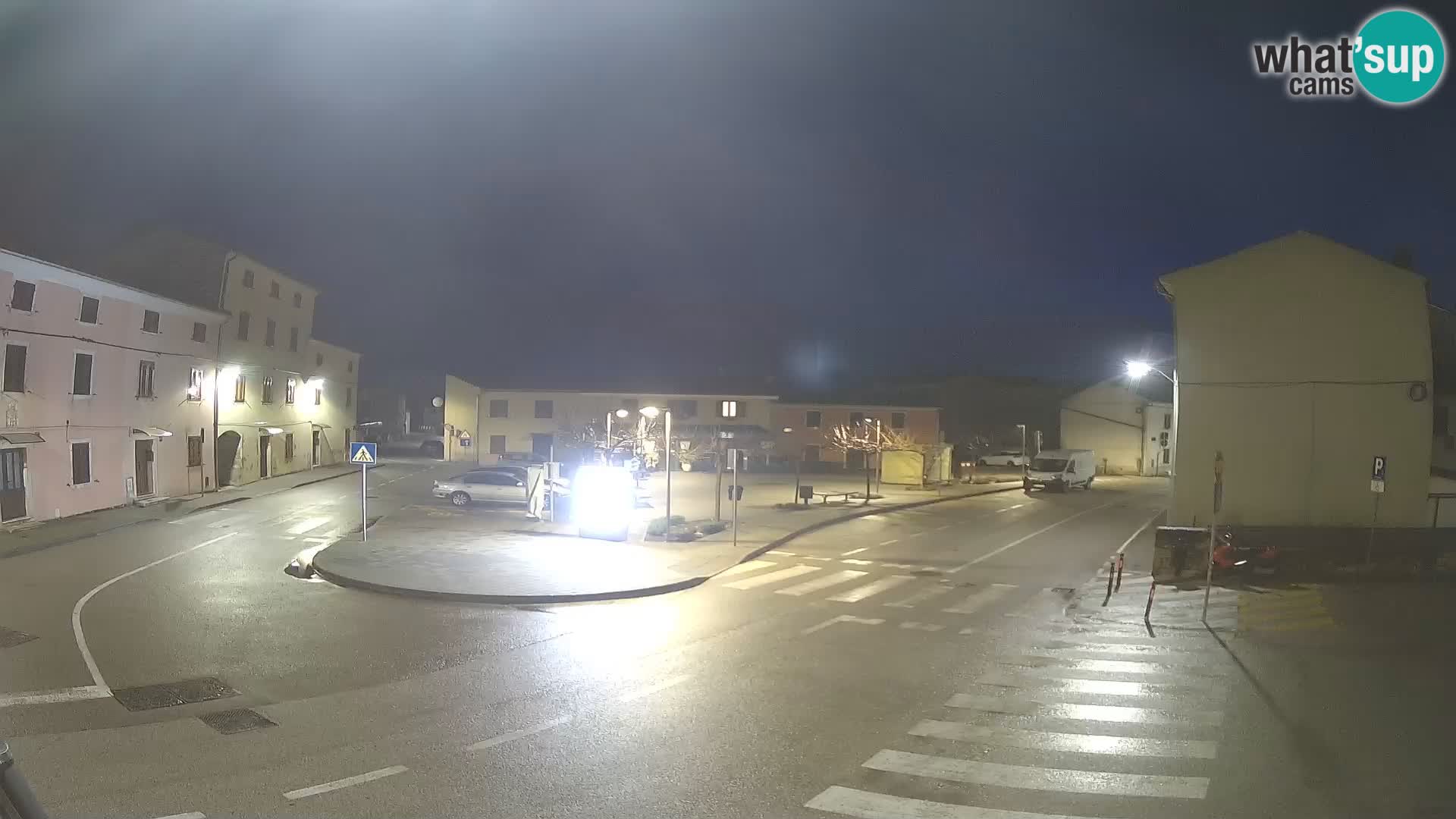 Bale, webcam de la plaza La Musa – Istria – Croacia