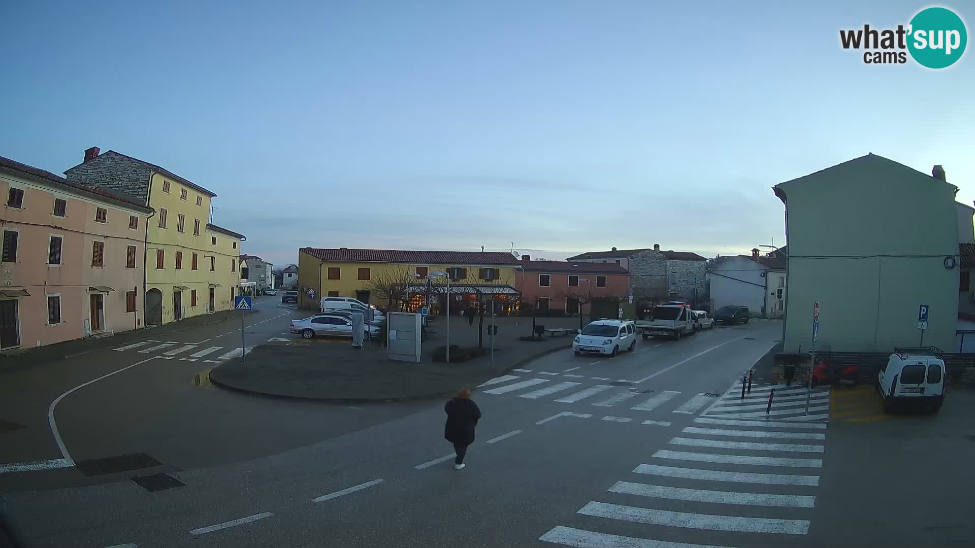 Bale, webcam de la plaza La Musa – Istria – Croacia